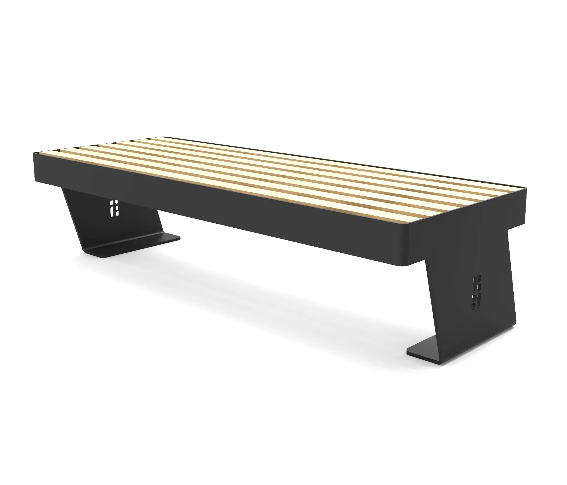 Urbo - Noir bench