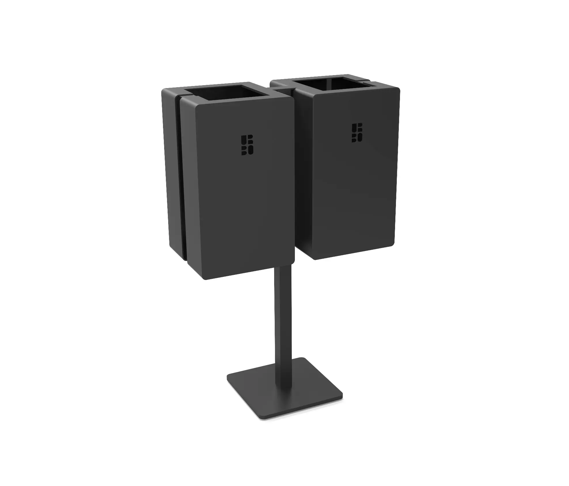 Urbo - Noir double bin