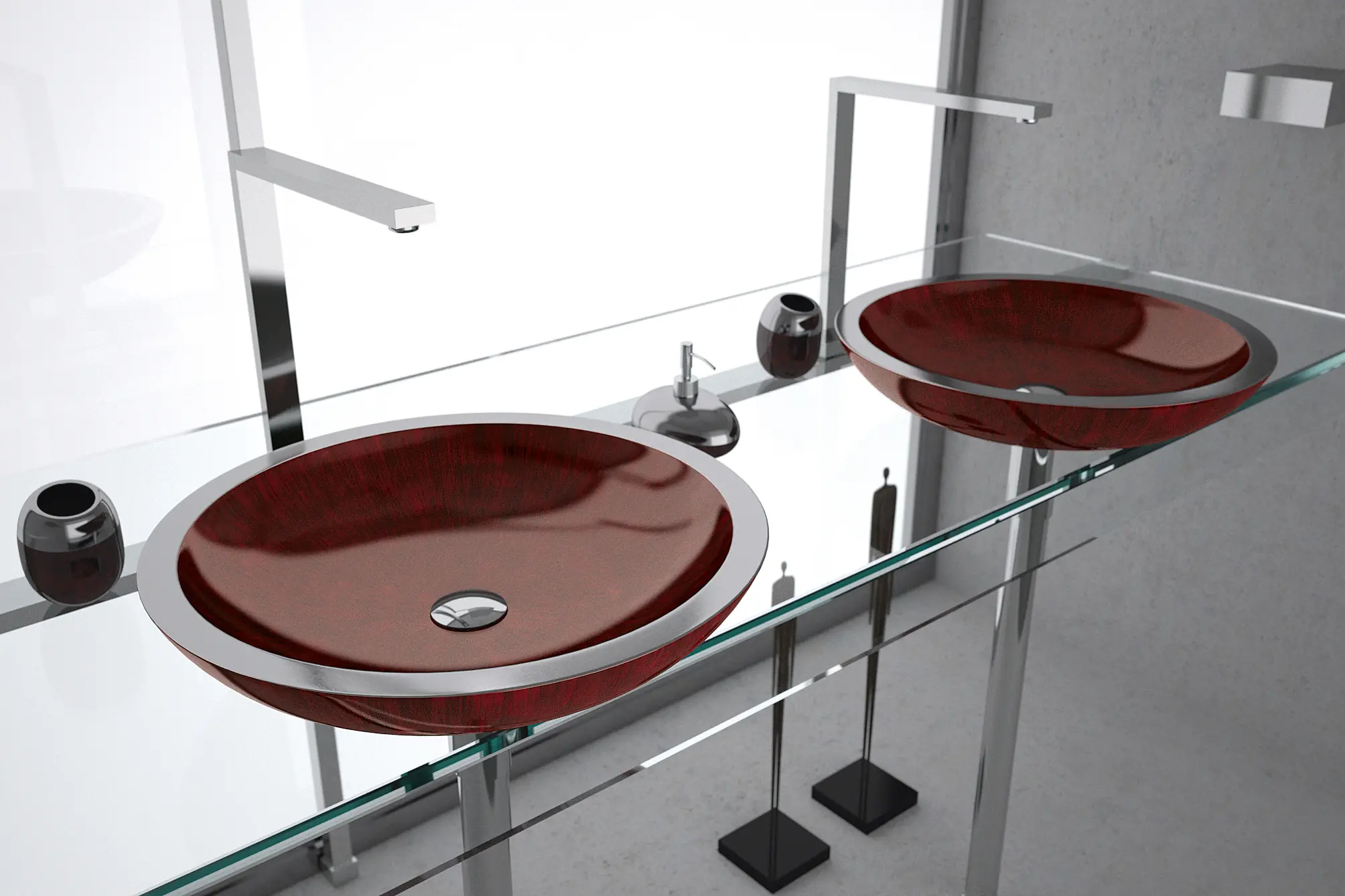 Glass Design - Round
