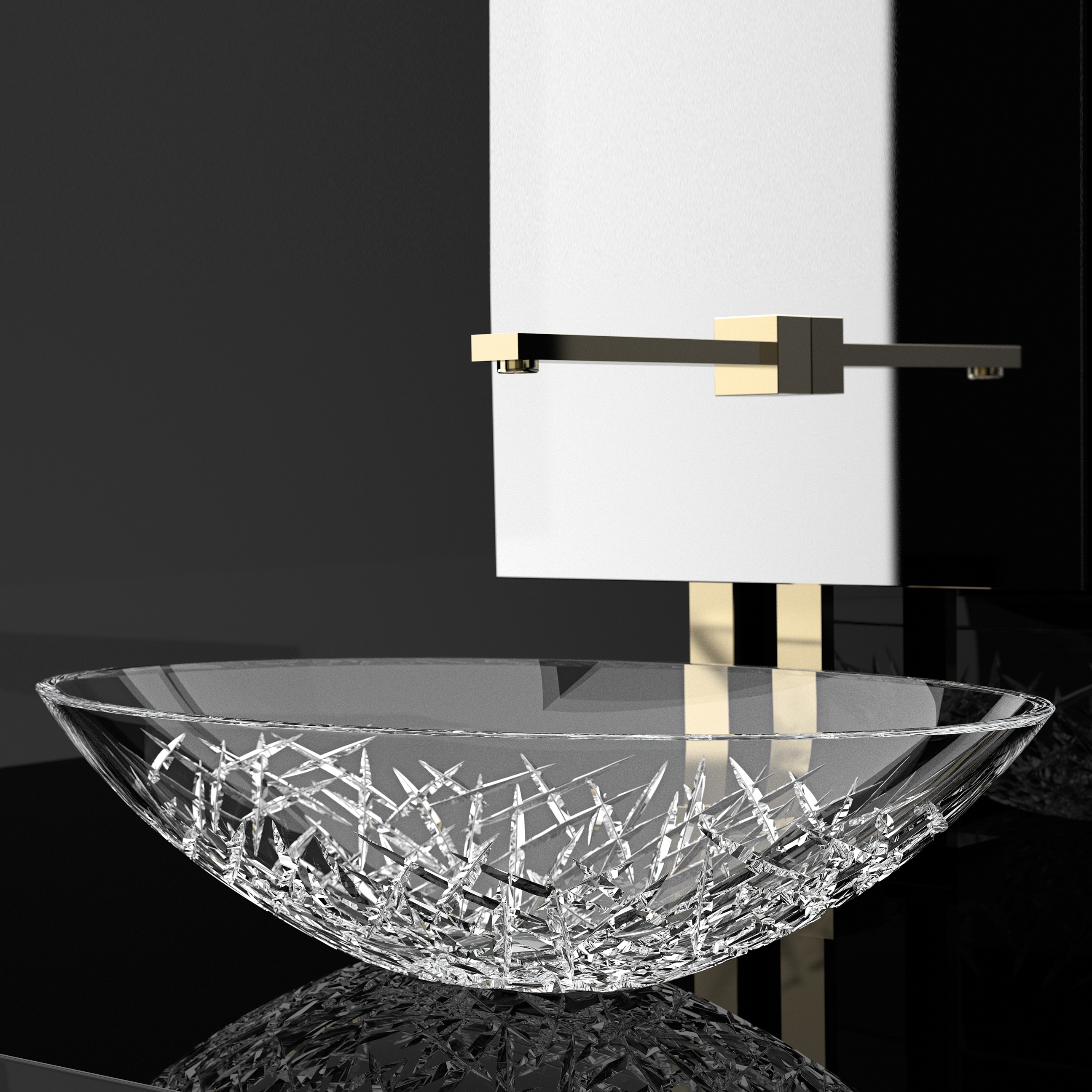 Display product Ice Oval from manufacturer Glass Design
