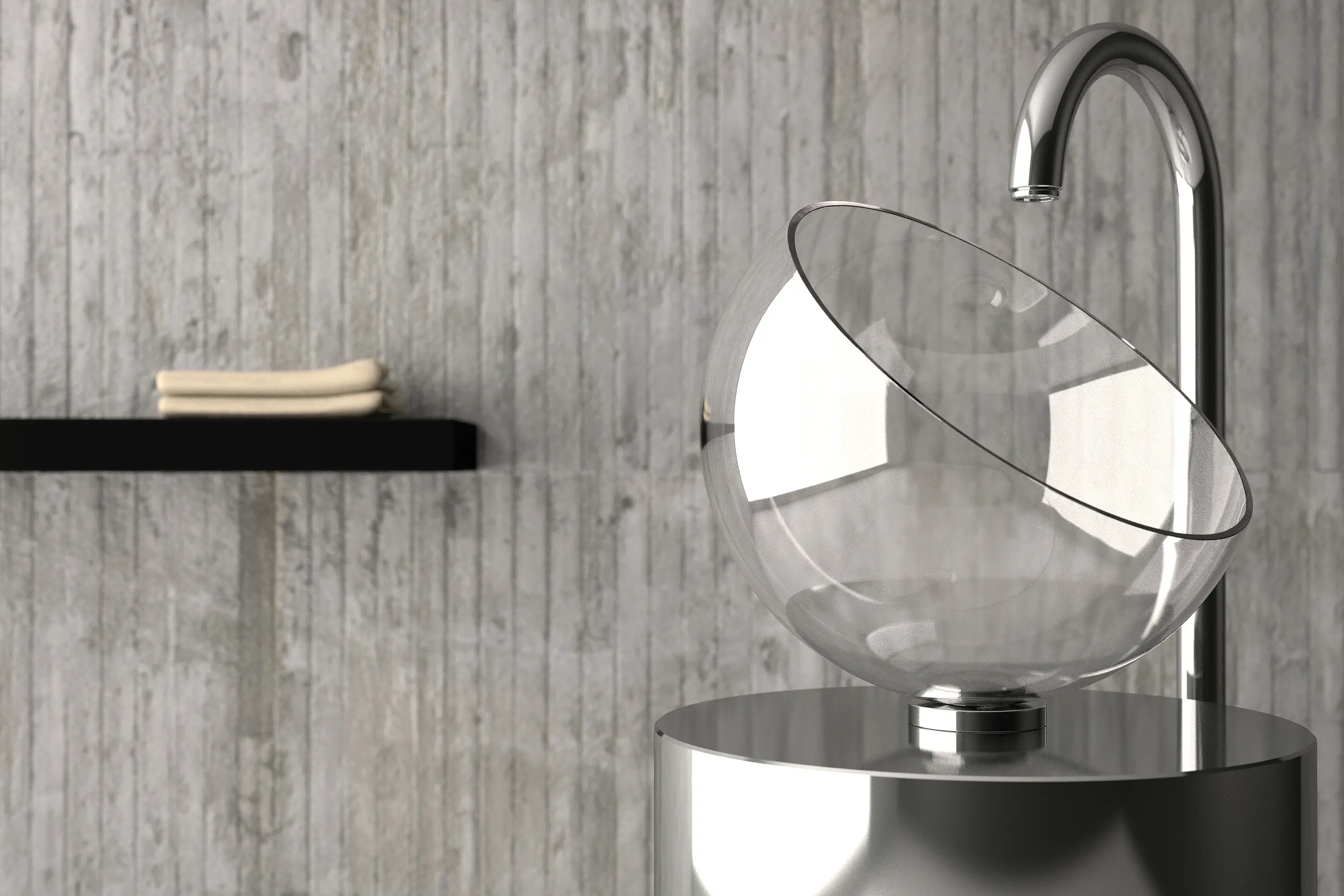 Glass Design - Moon