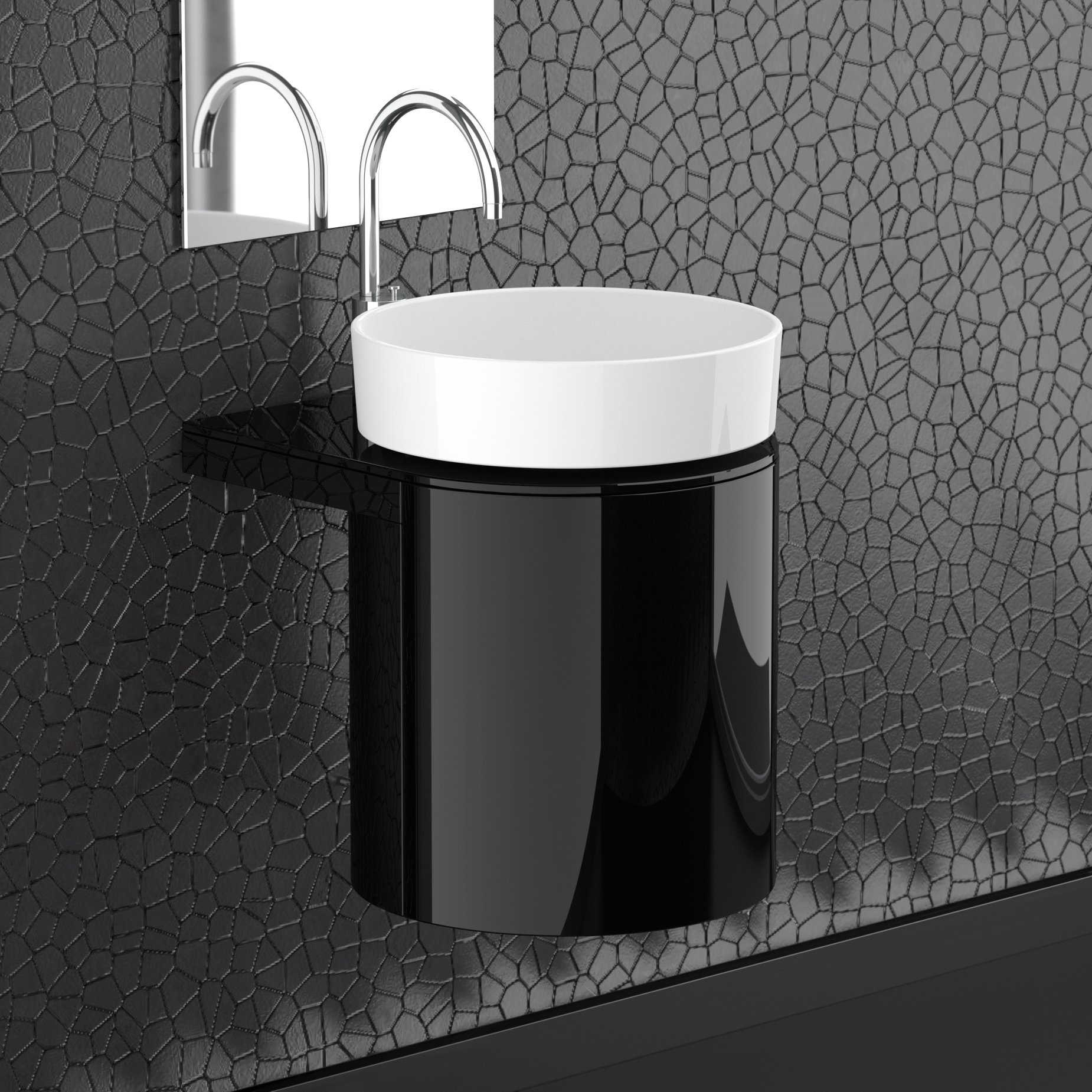 Display product Koin Medio from manufacturer Glass Design