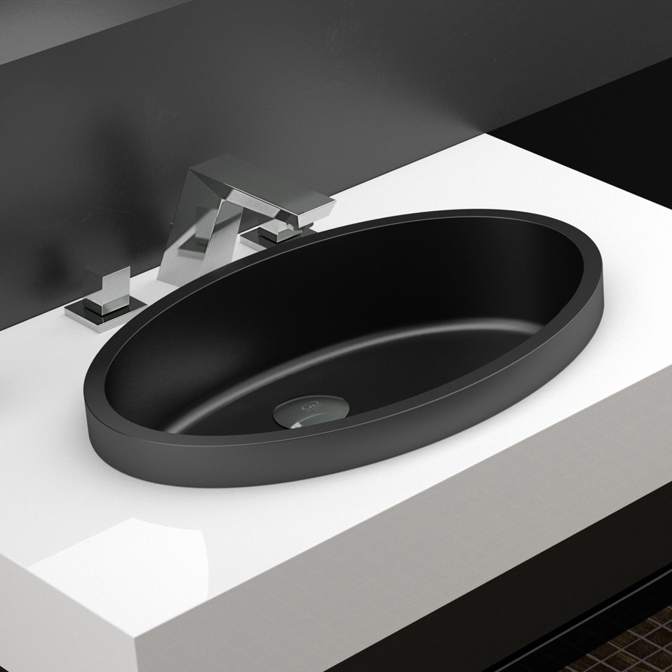 Display product Ellisse XL FL from manufacturer Glass Design