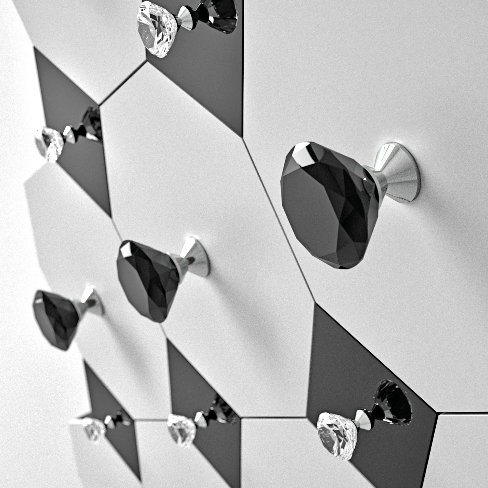 Display product Deluxe Pull from manufacturer Glass Design