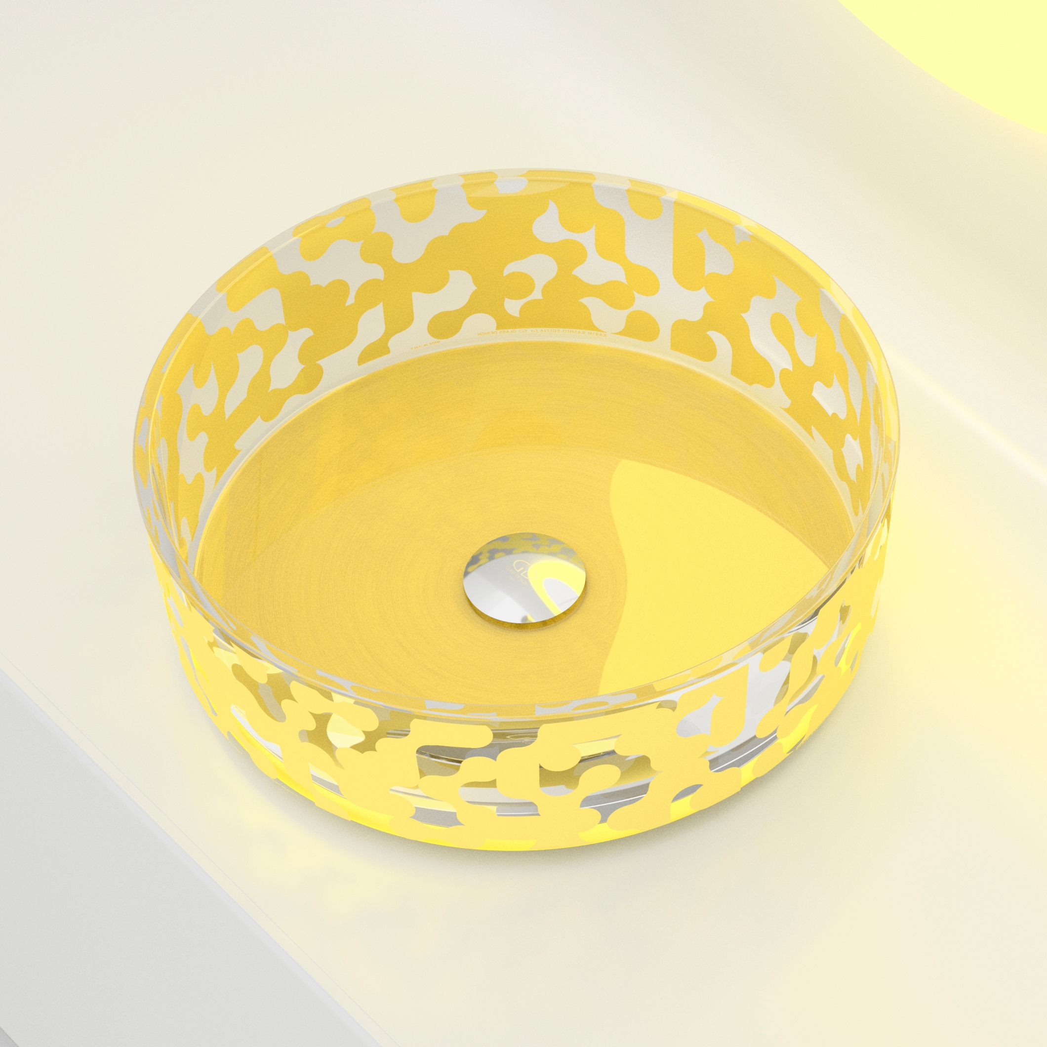 Marea Sink Saffron Yellow