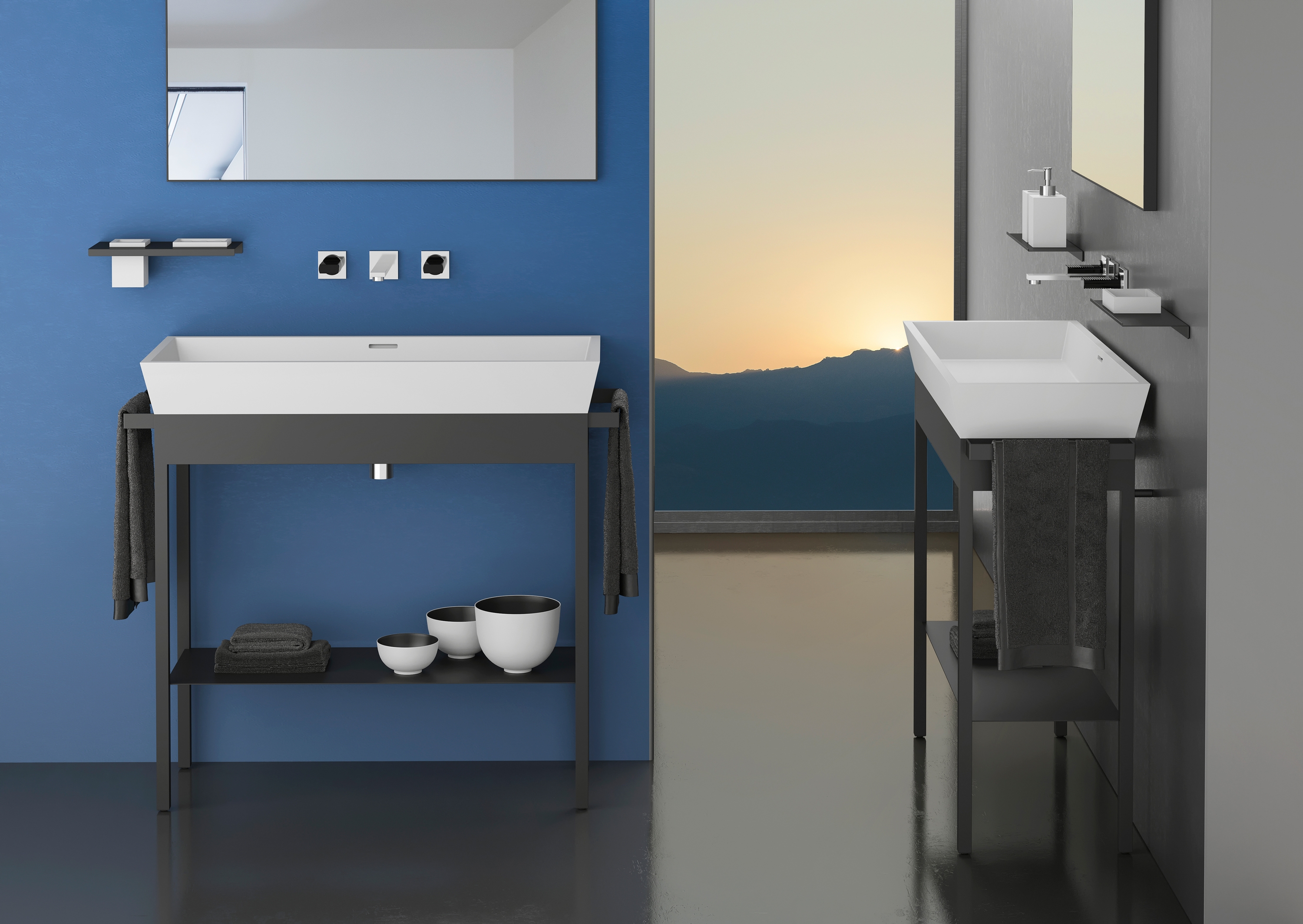 Vertoon produk Genova van vervaardiger Glass Design