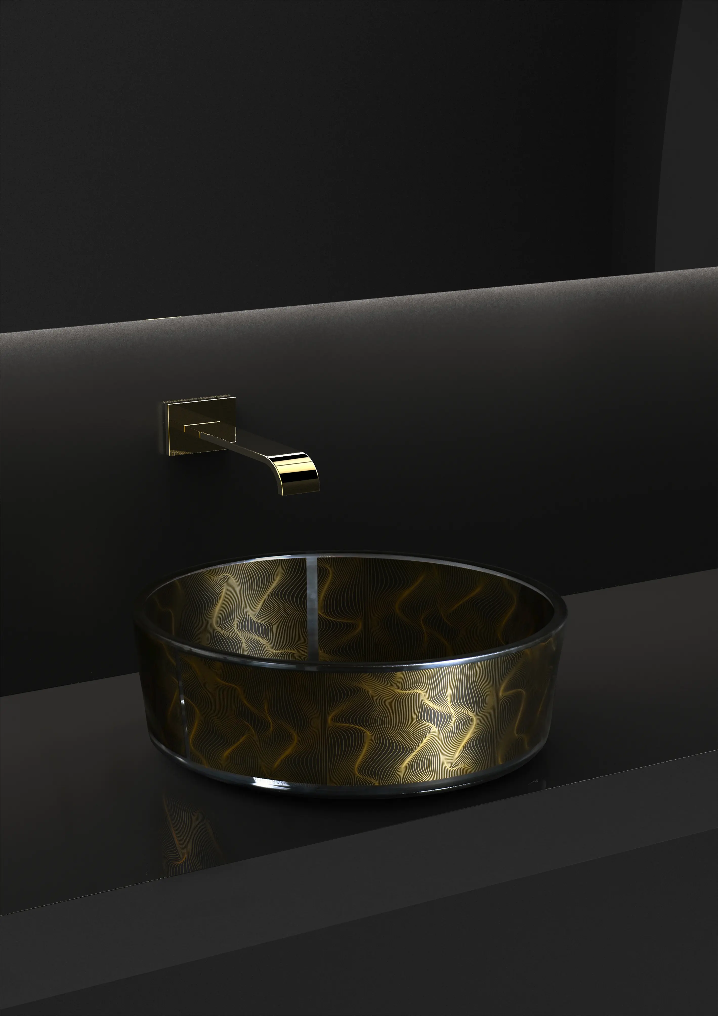 Glass Design - Vento Black