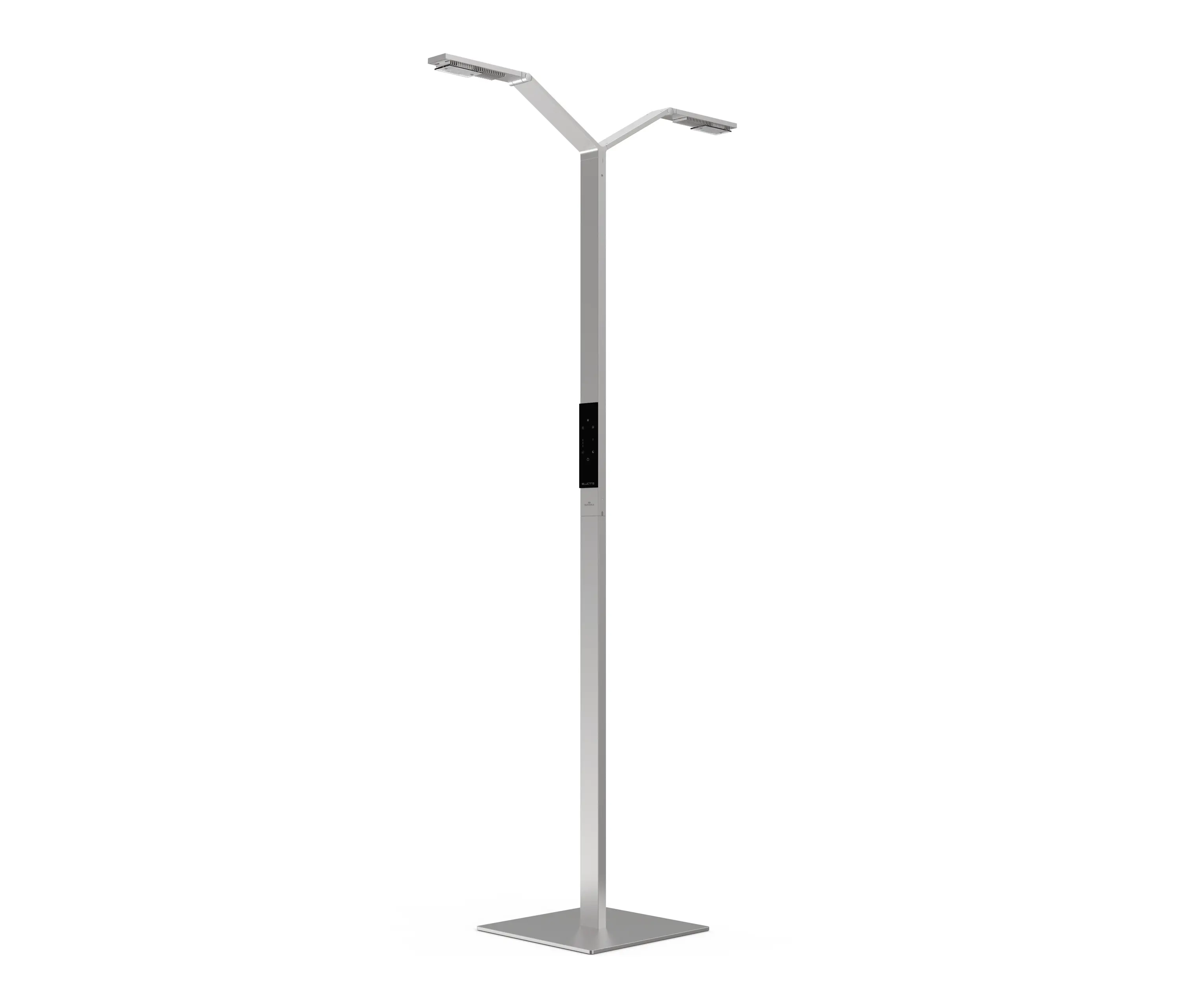 LUCTRA - FLOOR TWIN LINEAR aluminium