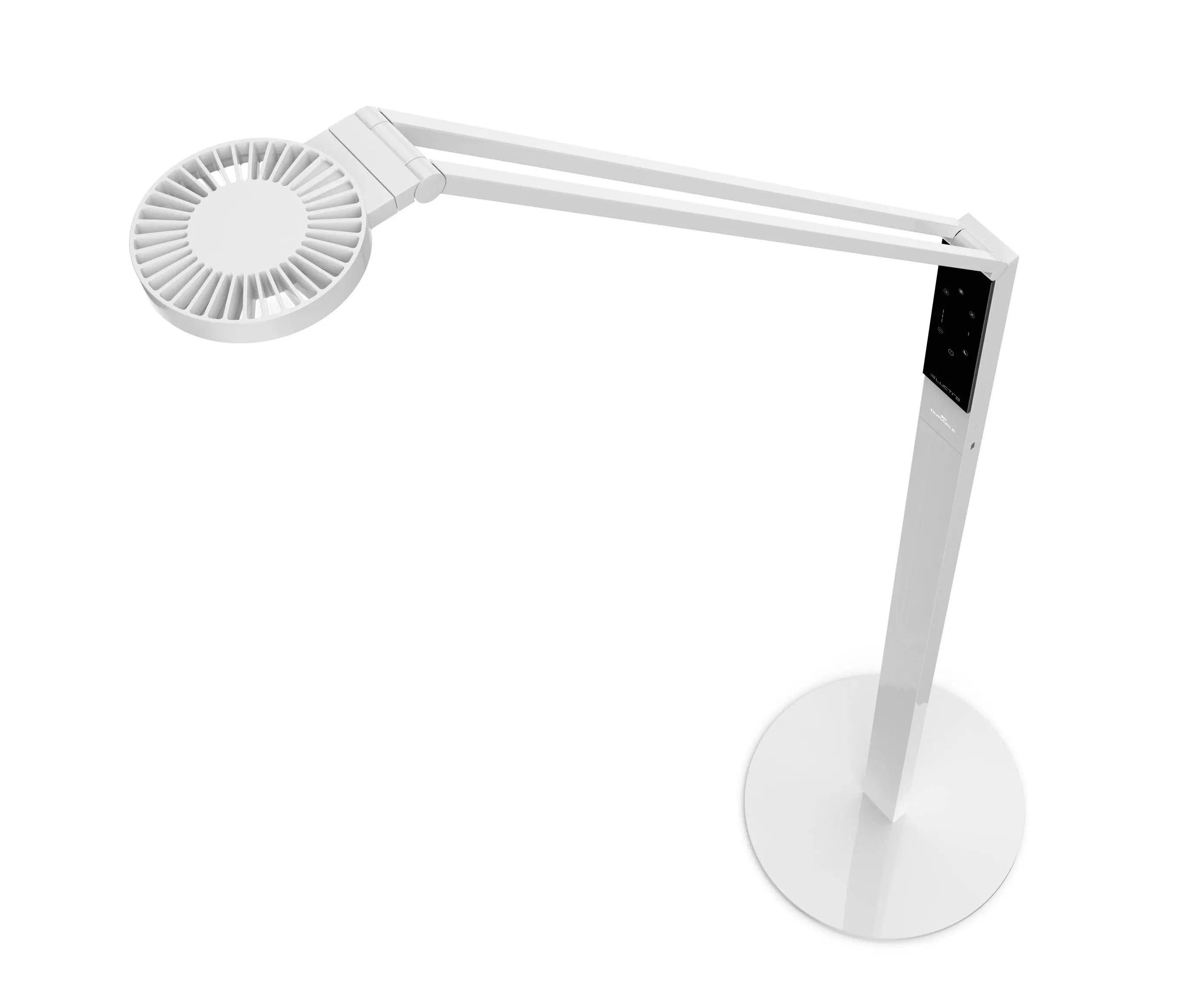 LUCTRA - FLOOR RADIAL white