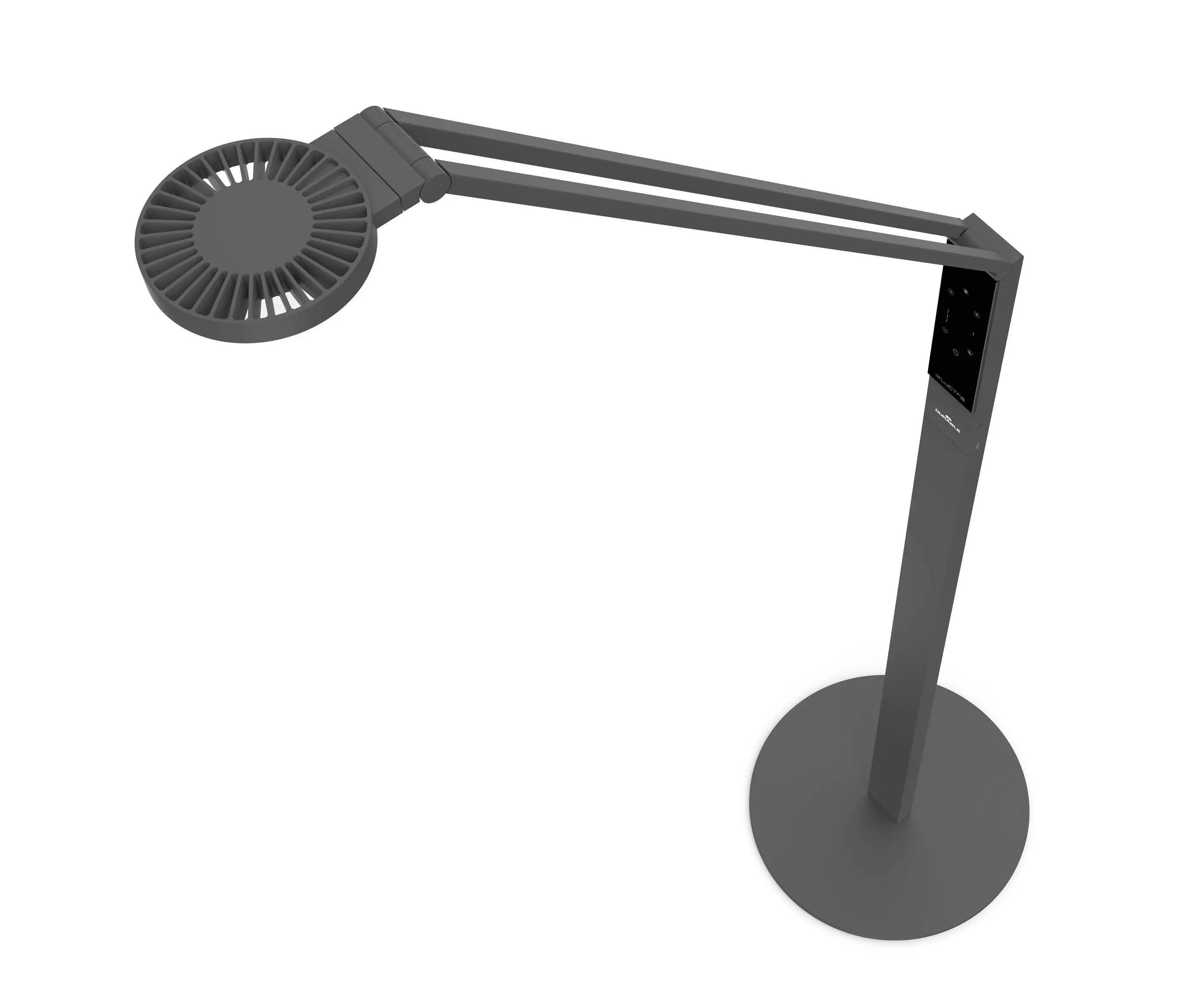 LUCTRA - FLOOR RADIAL black