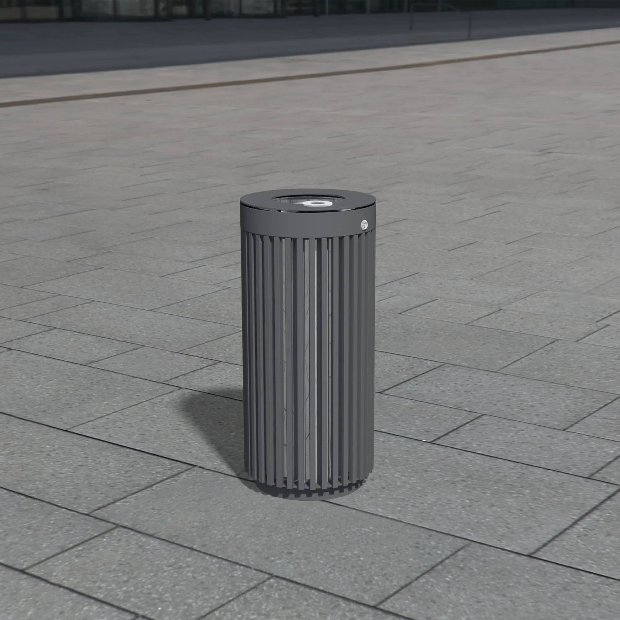 BENKERT-BAENKE - Litter bin 620 with and without ashtray