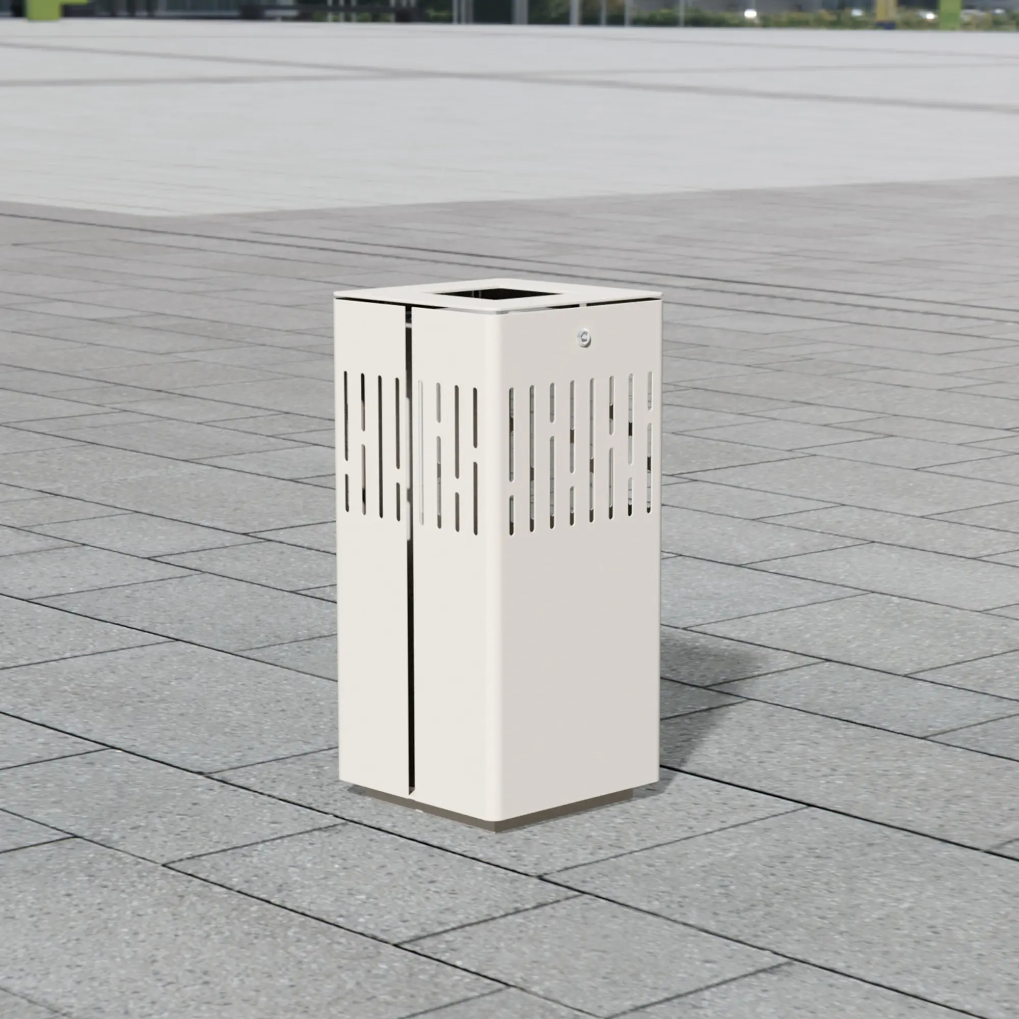 BENKERT-BAENKE - Litter bin 1120 with roof top