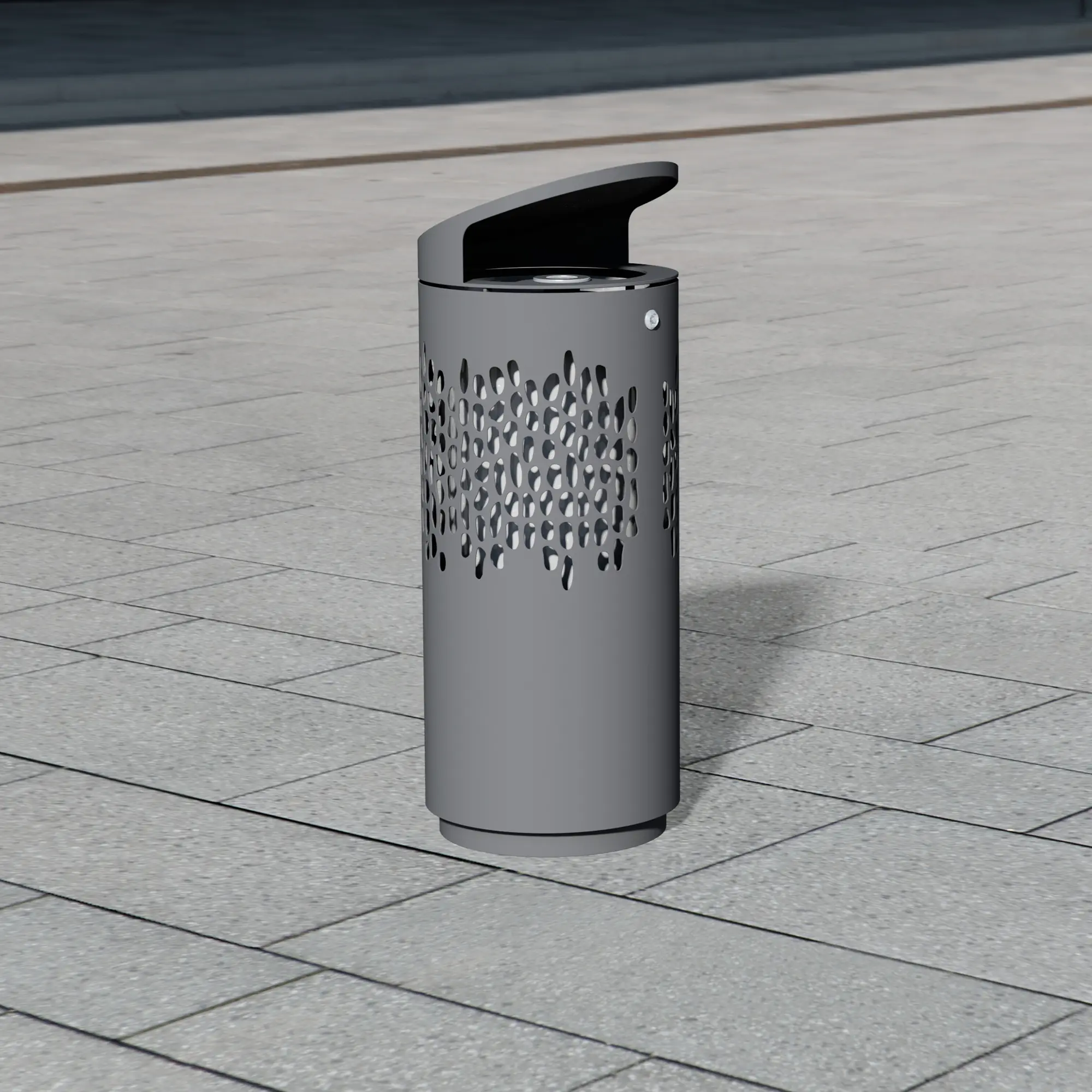 BENKERT-BAENKE - Litter bin 1420 with and without ashtray