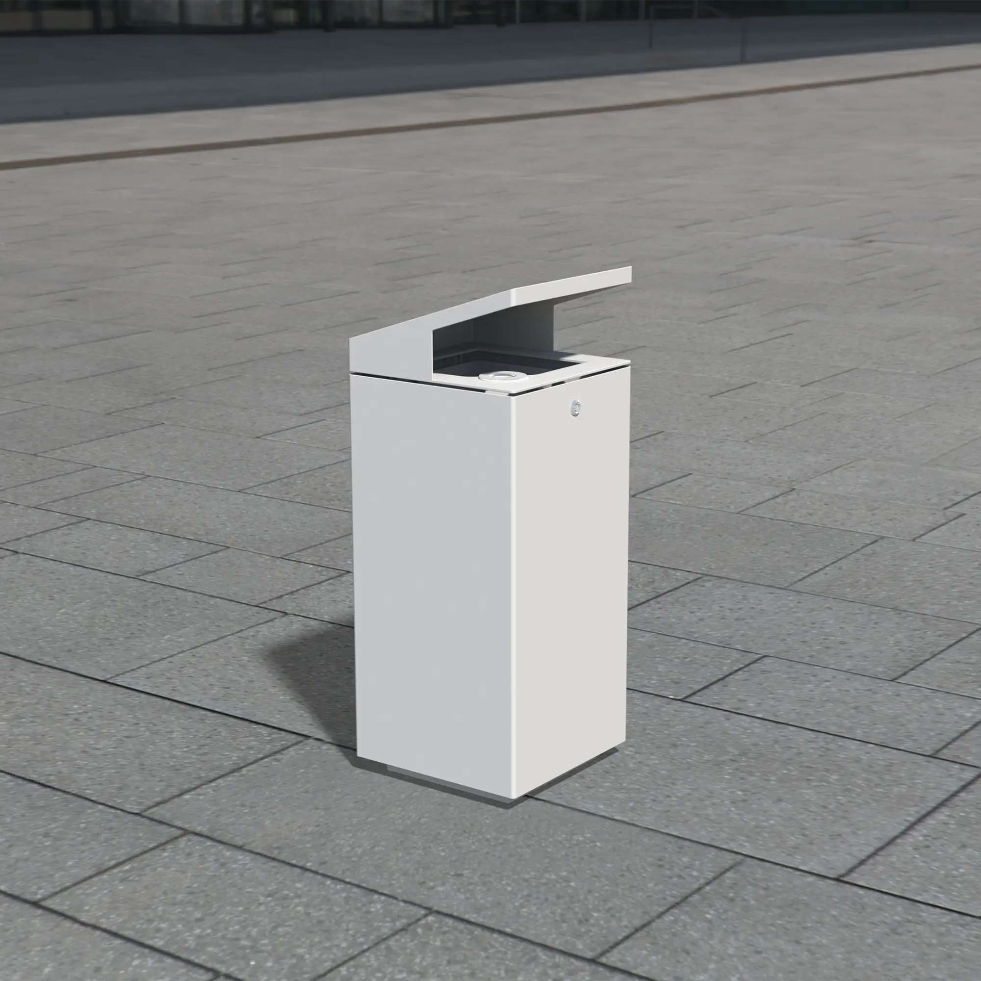 BENKERT-BAENKE - Litter bin 710 with and without ashtray