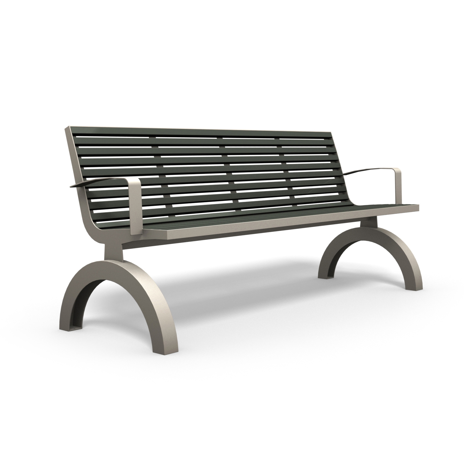 Display product Comfony 140 Bench with armrests from manufacturer BENKERT-BAENKE