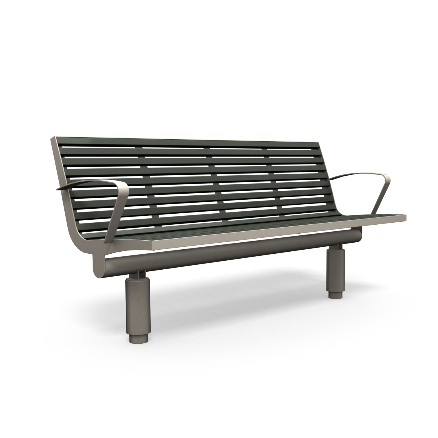 Display product Comfony 400 Bench with armrests from manufacturer BENKERT-BAENKE