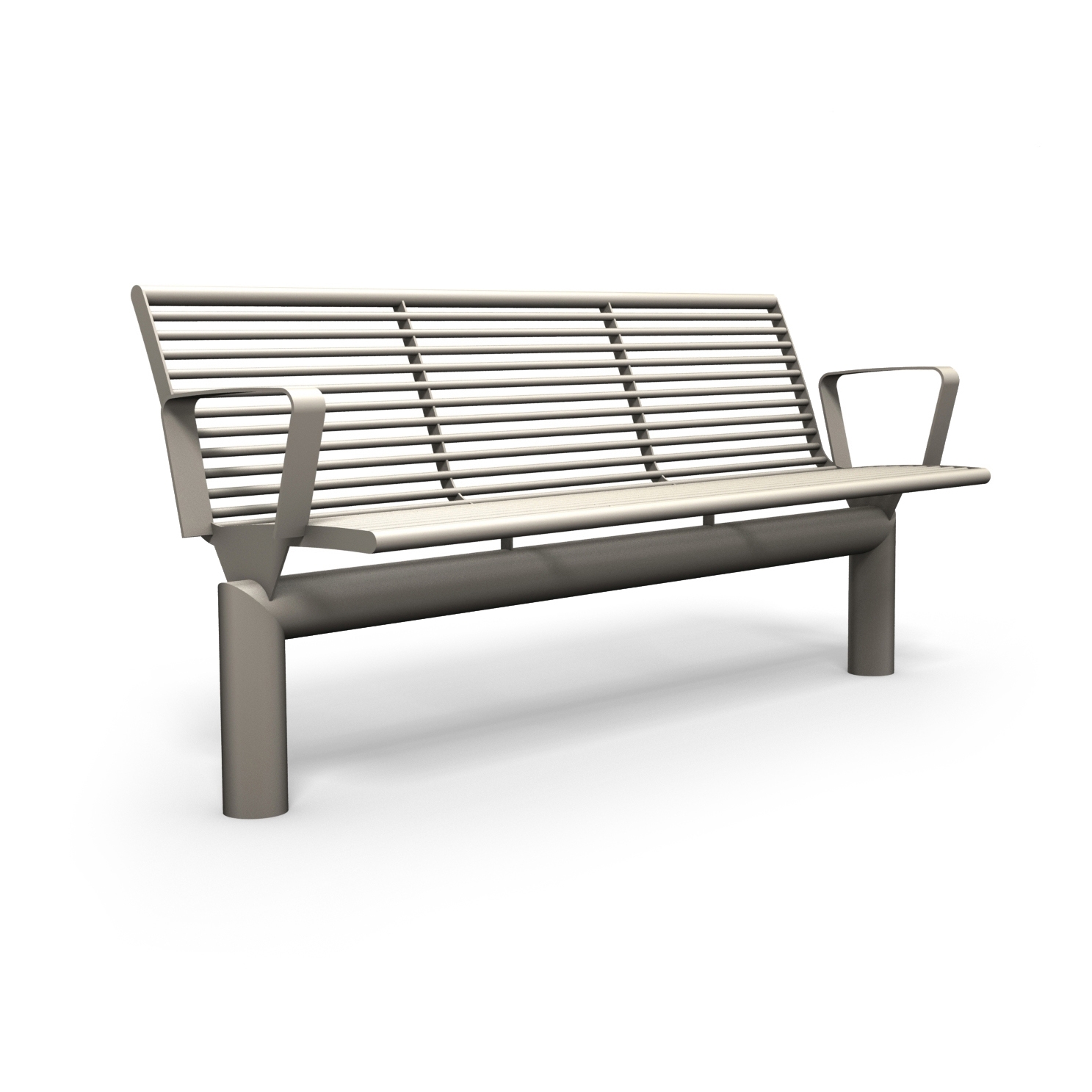 Display product Siardo L40R Bench with armrests from manufacturer BENKERT-BAENKE