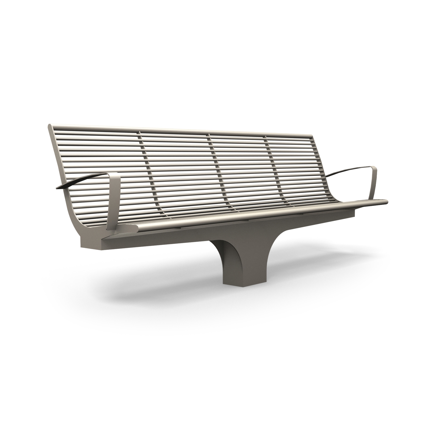 Display product Siardo S20R Bench with armrests from manufacturer BENKERT-BAENKE