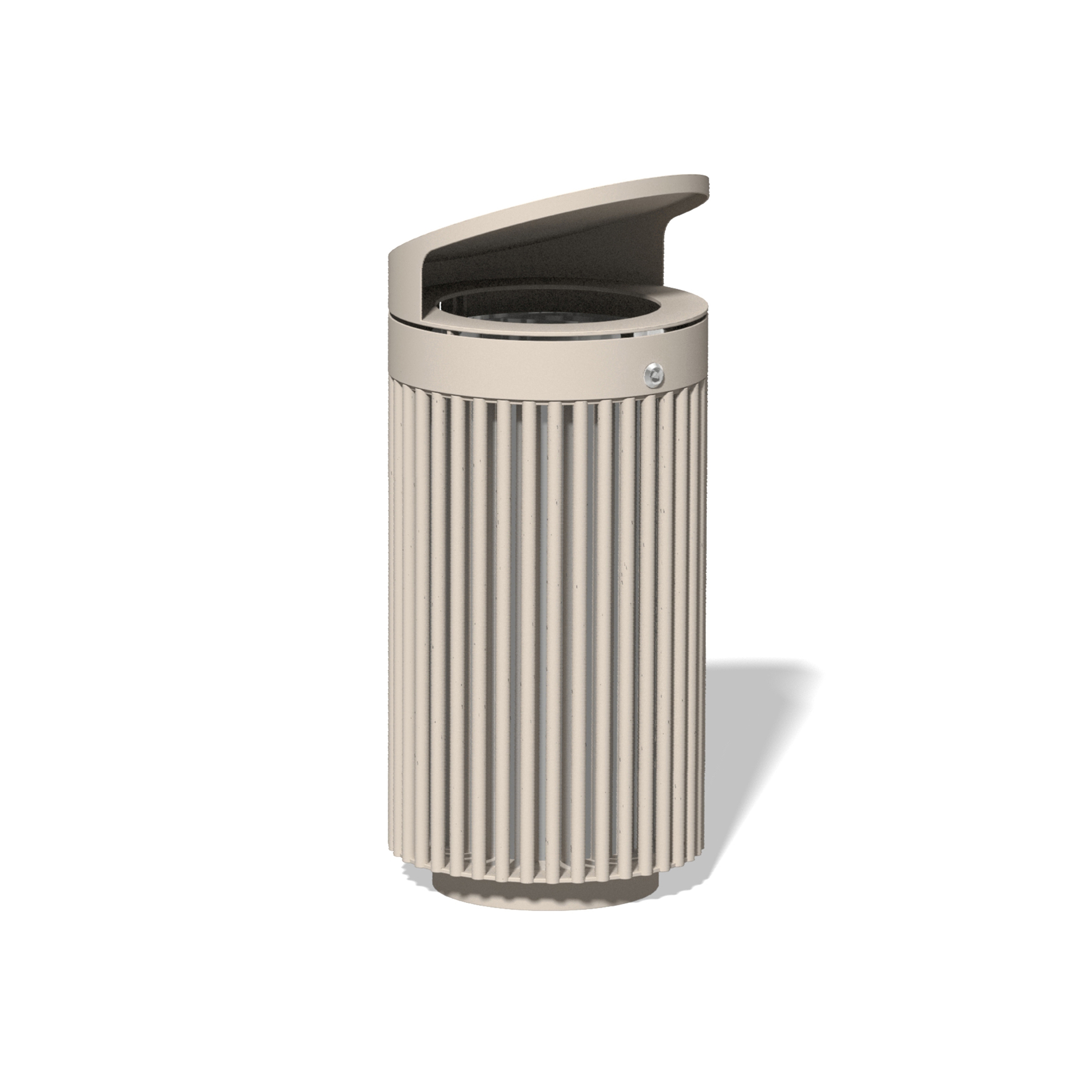 Afficher le produit Litter bin 110 with roof top du fabricant BENKERT-BAENKE