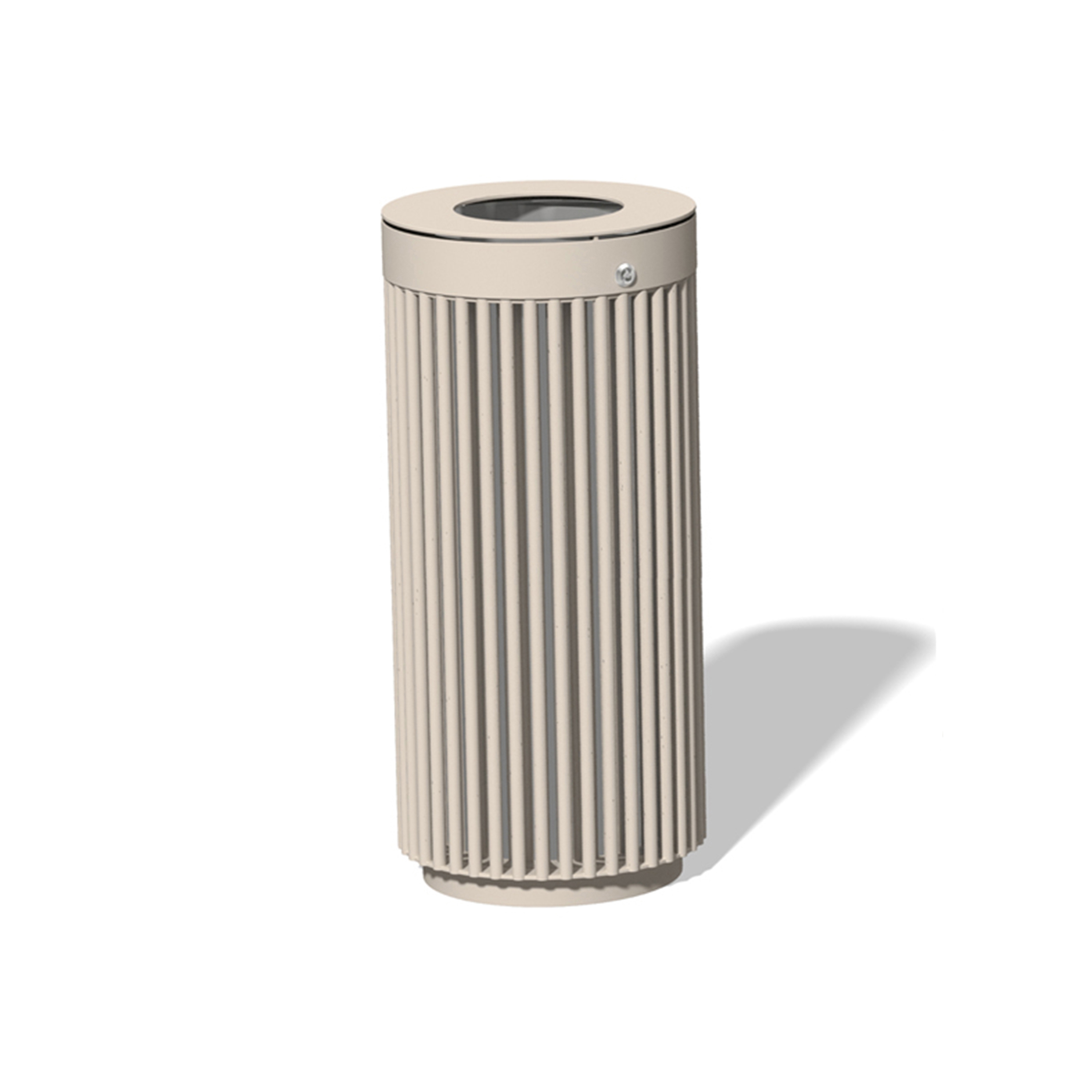 Display product Litter bin 120 with and without ashtray from manufacturer BENKERT-BAENKE