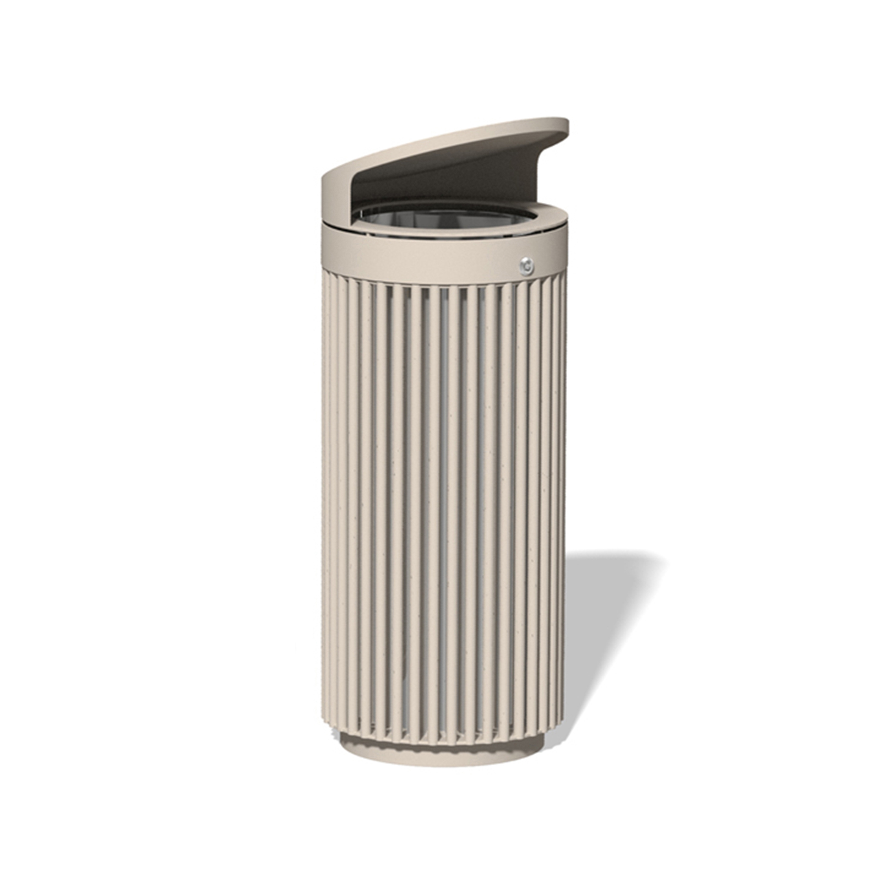 Mostra il prodotto Litter bin 120 with roof top del produttore BENKERT-BAENKE