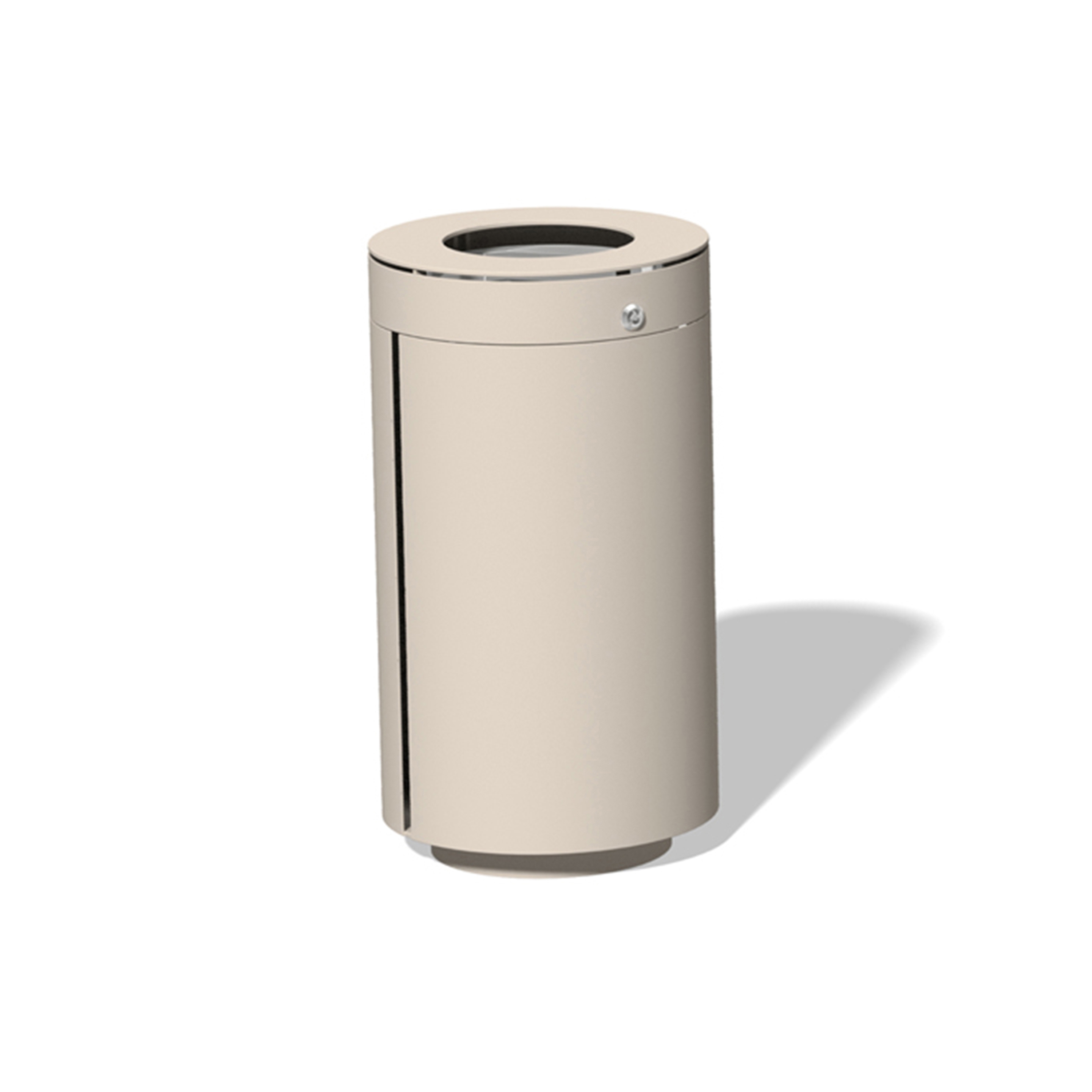 Display product Litter bin 210 with and without ashtray from manufacturer BENKERT-BAENKE