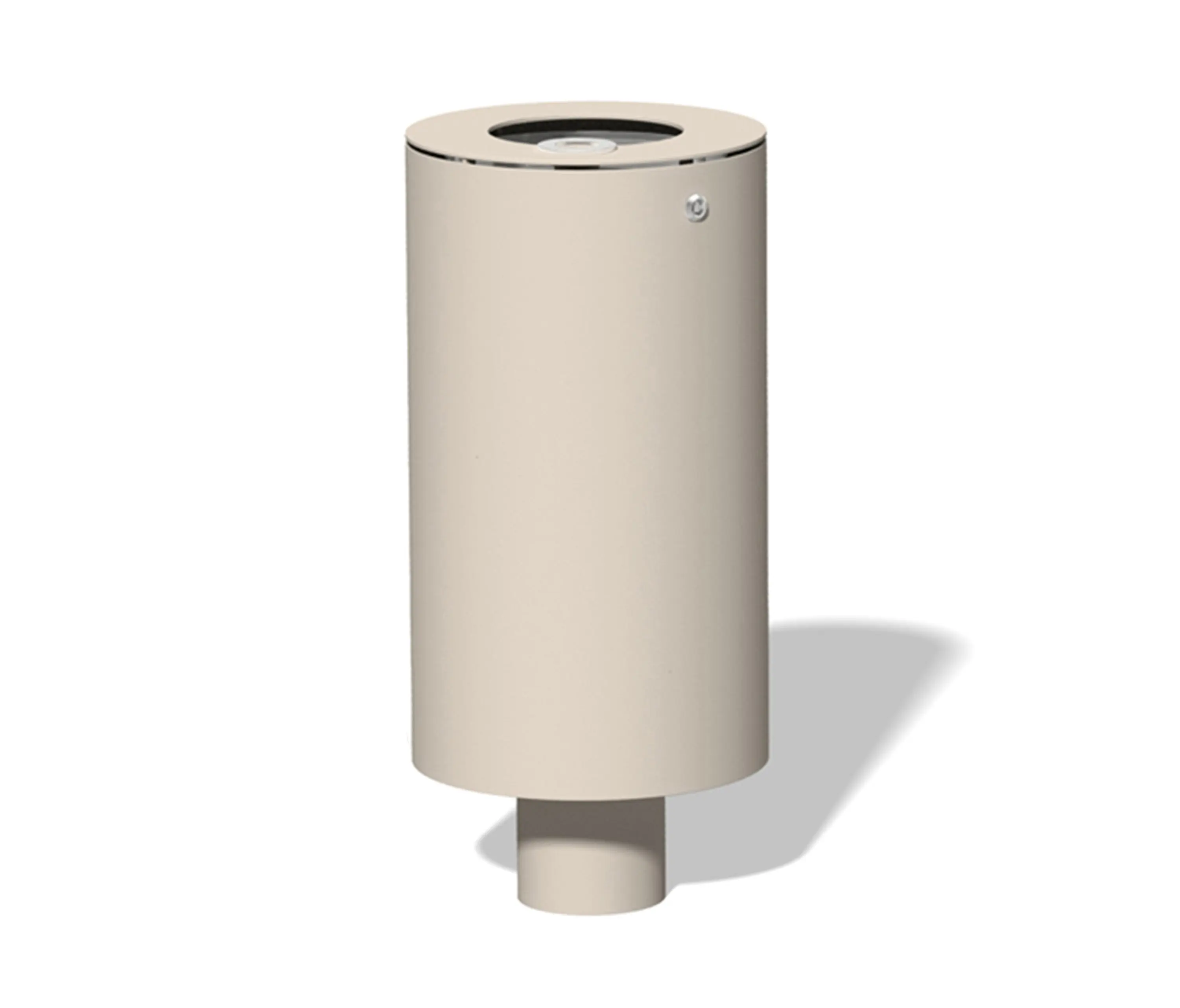 BENKERT-BAENKE - Litter bin 240 with and without ashtray