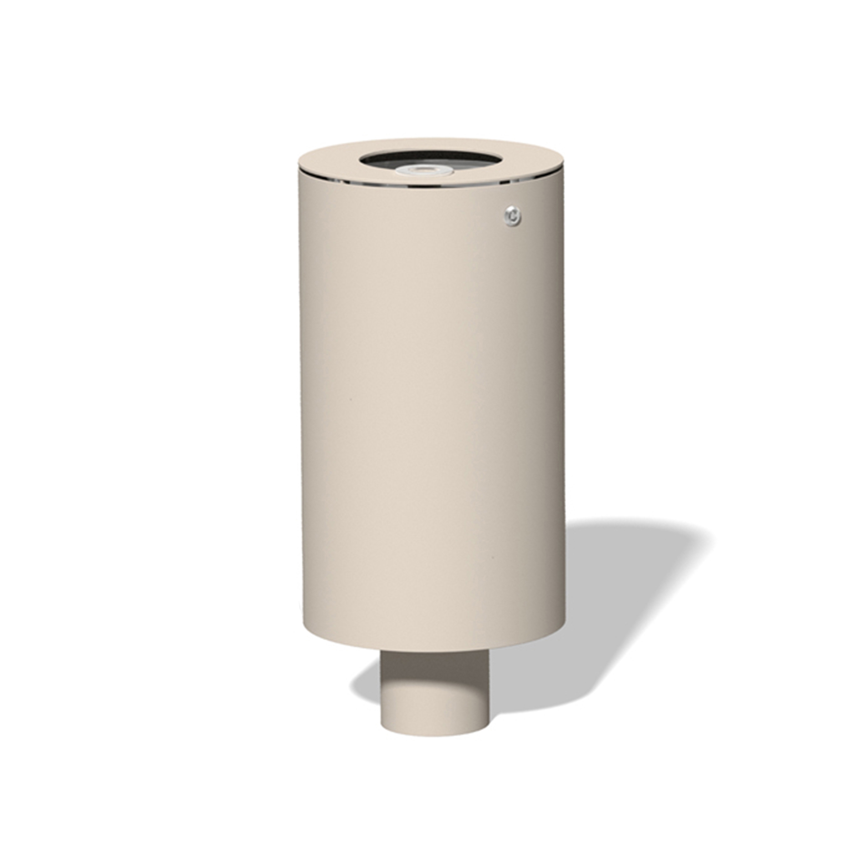 Display product Litter bin 240 with and without ashtray from manufacturer BENKERT-BAENKE