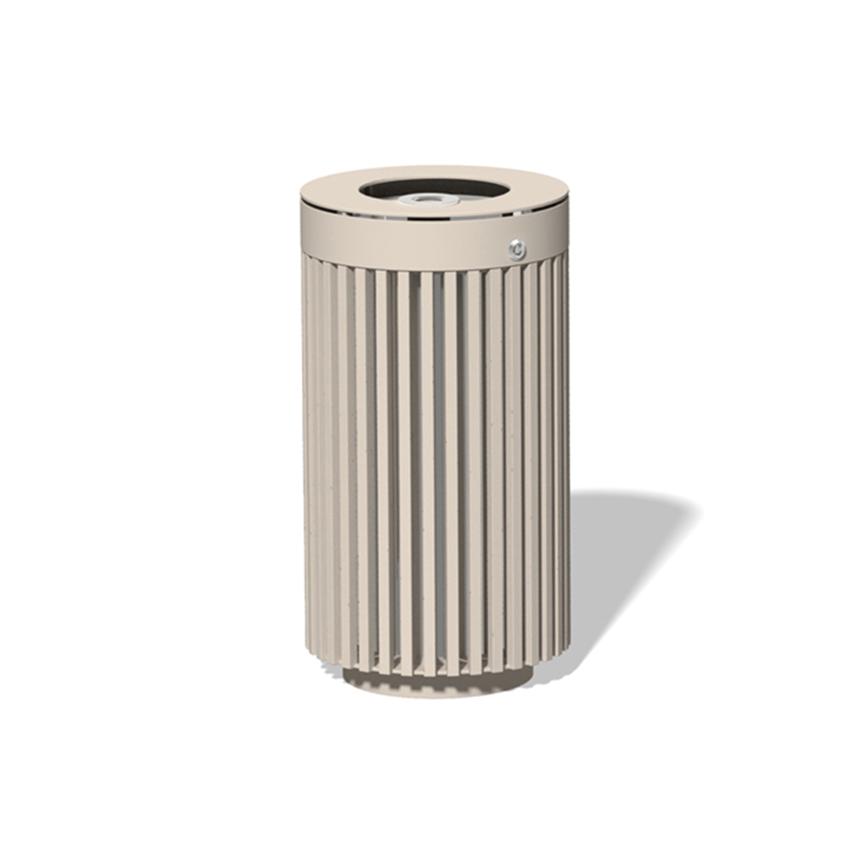 Display product Litter bin 610 with and without ashtray from manufacturer BENKERT-BAENKE