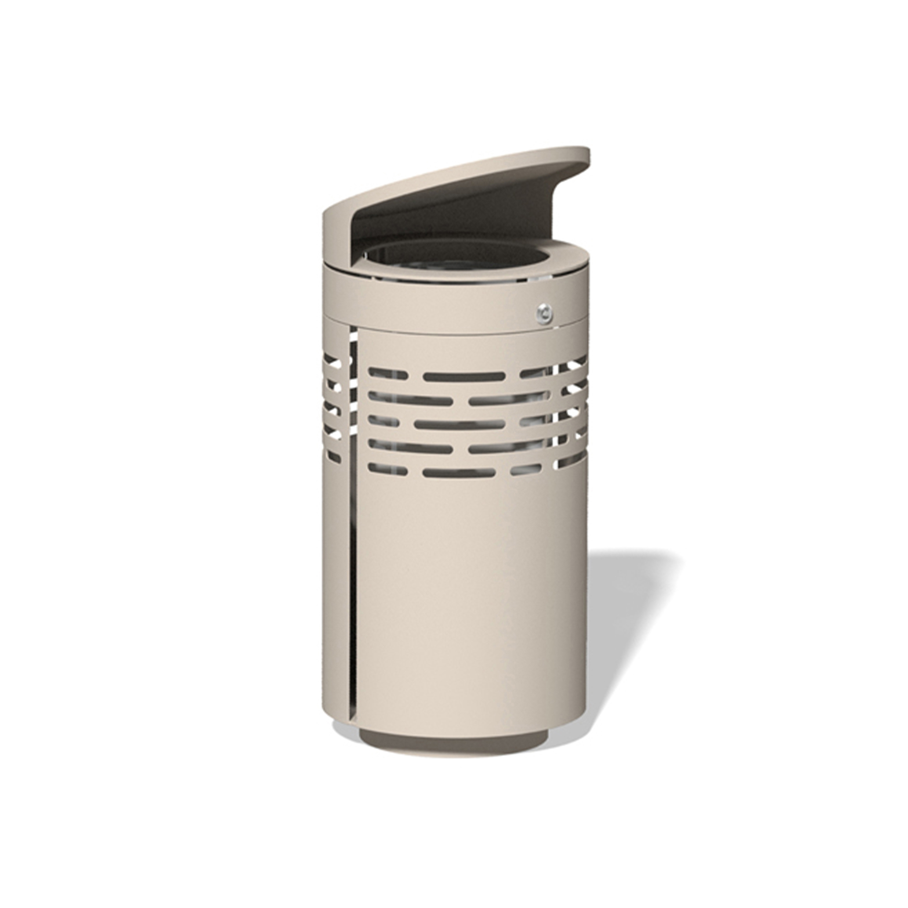 Afficher le produit Litter bin 1210 with roof top du fabricant BENKERT-BAENKE