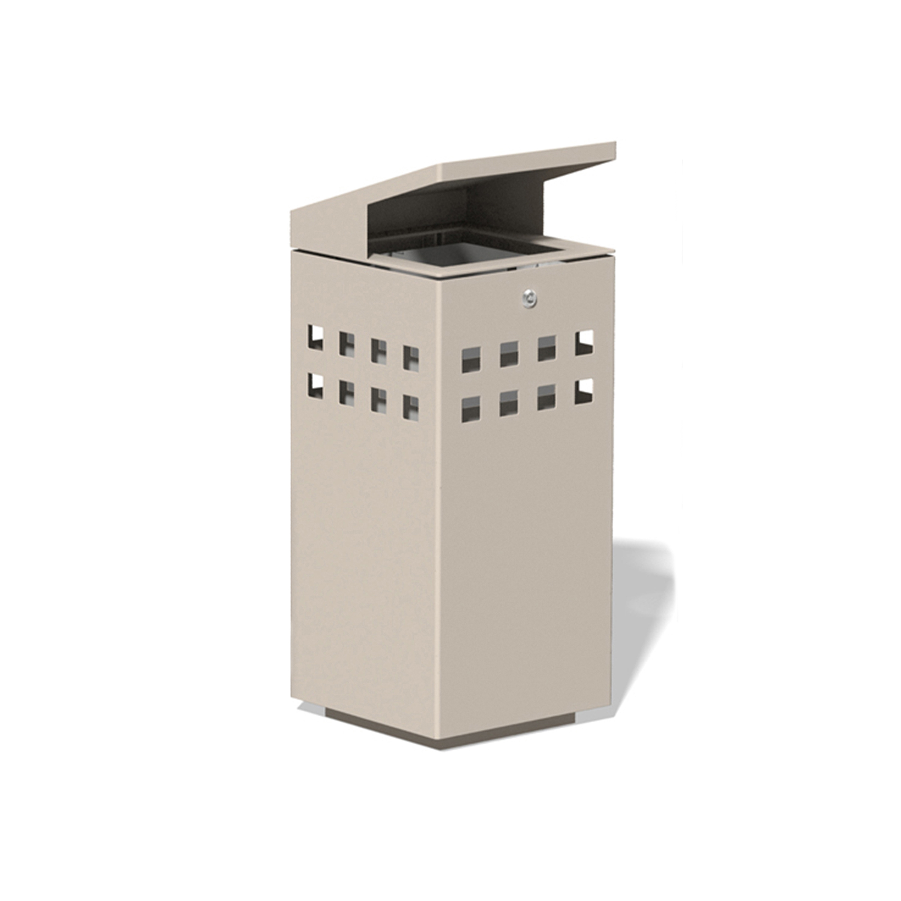 Mostra il prodotto Litter bin 1310 with roof top del produttore BENKERT-BAENKE
