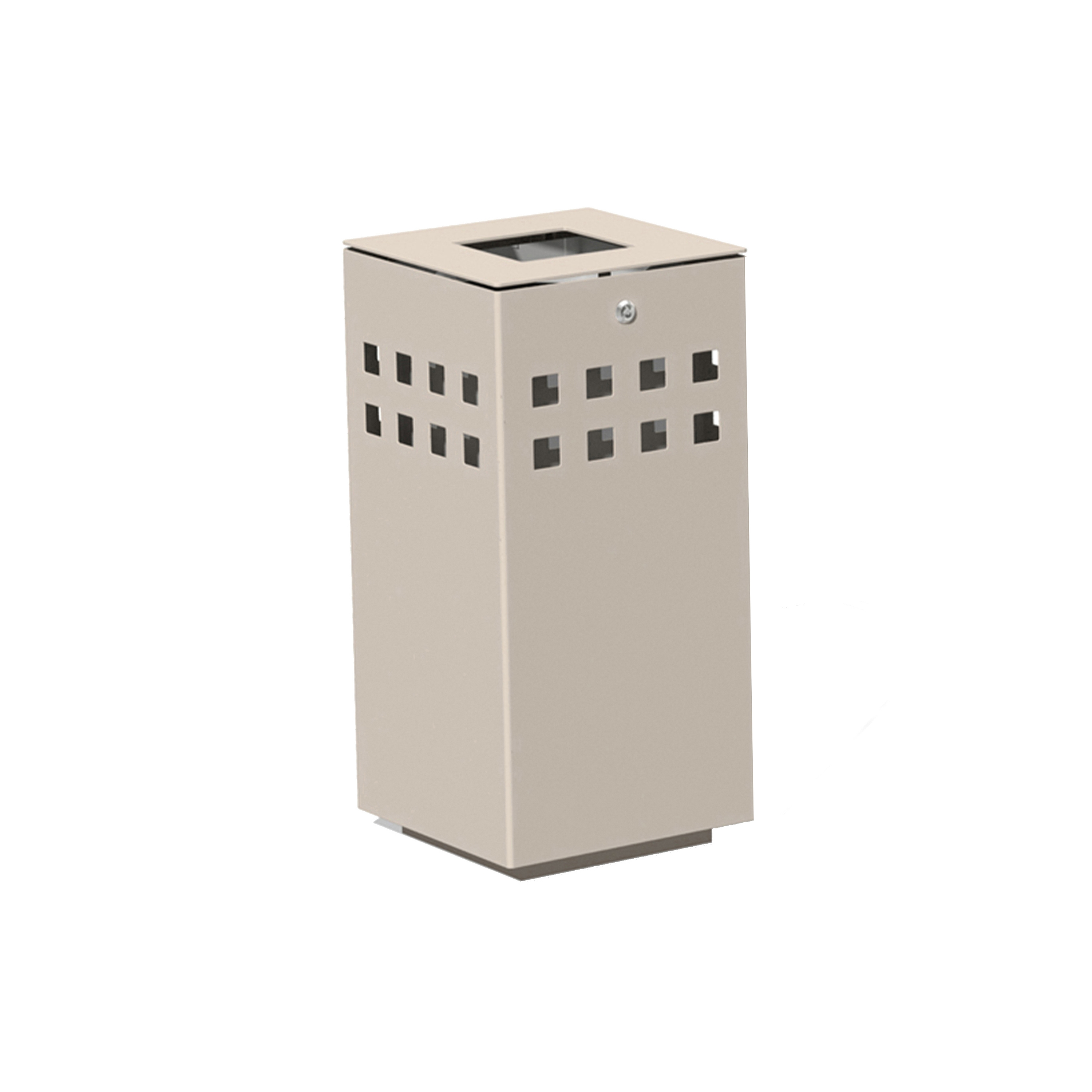 Display product Litter bin 1310 with and without ashtray from manufacturer BENKERT-BAENKE