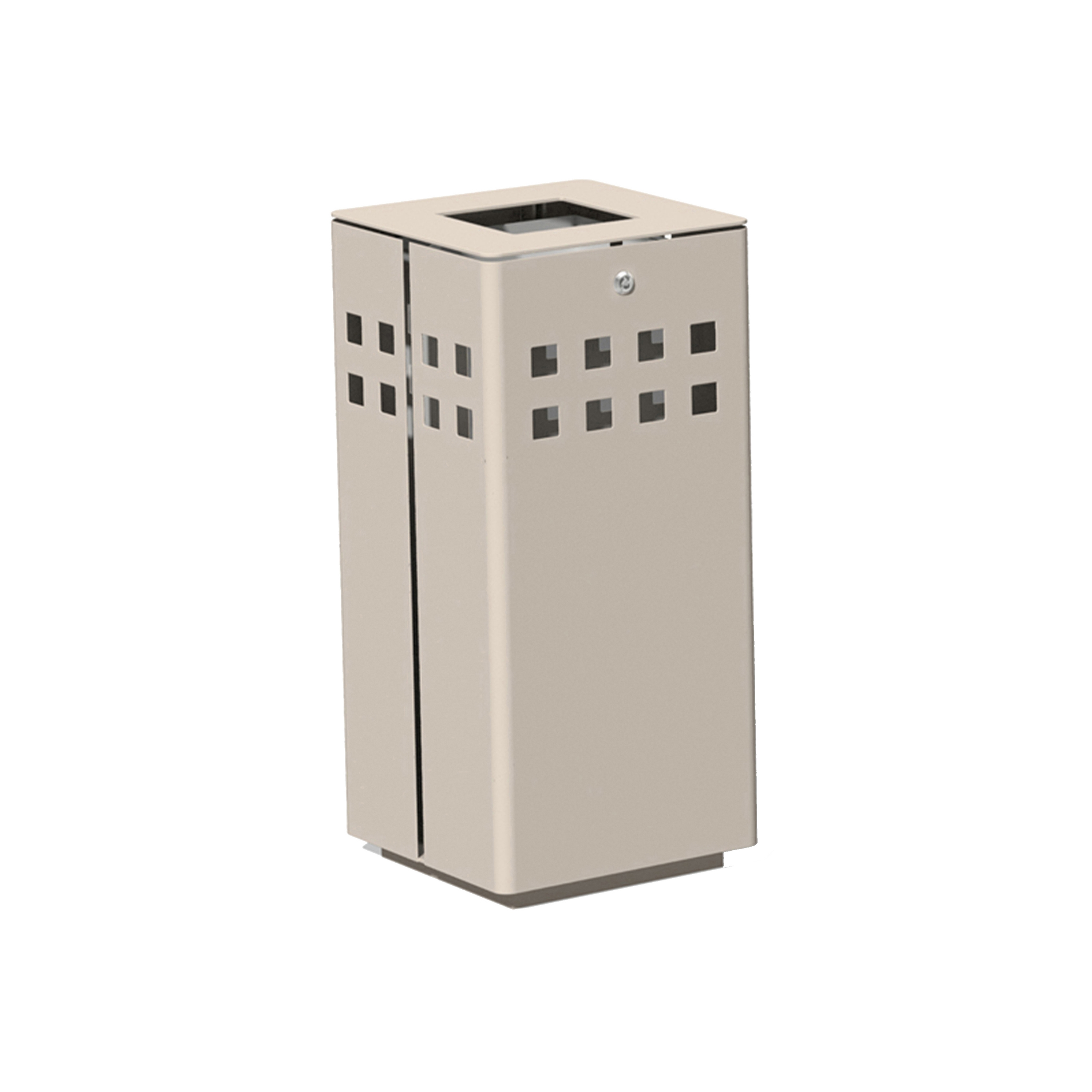 Display product Litter bin 1320 with and without ashtray from manufacturer BENKERT-BAENKE
