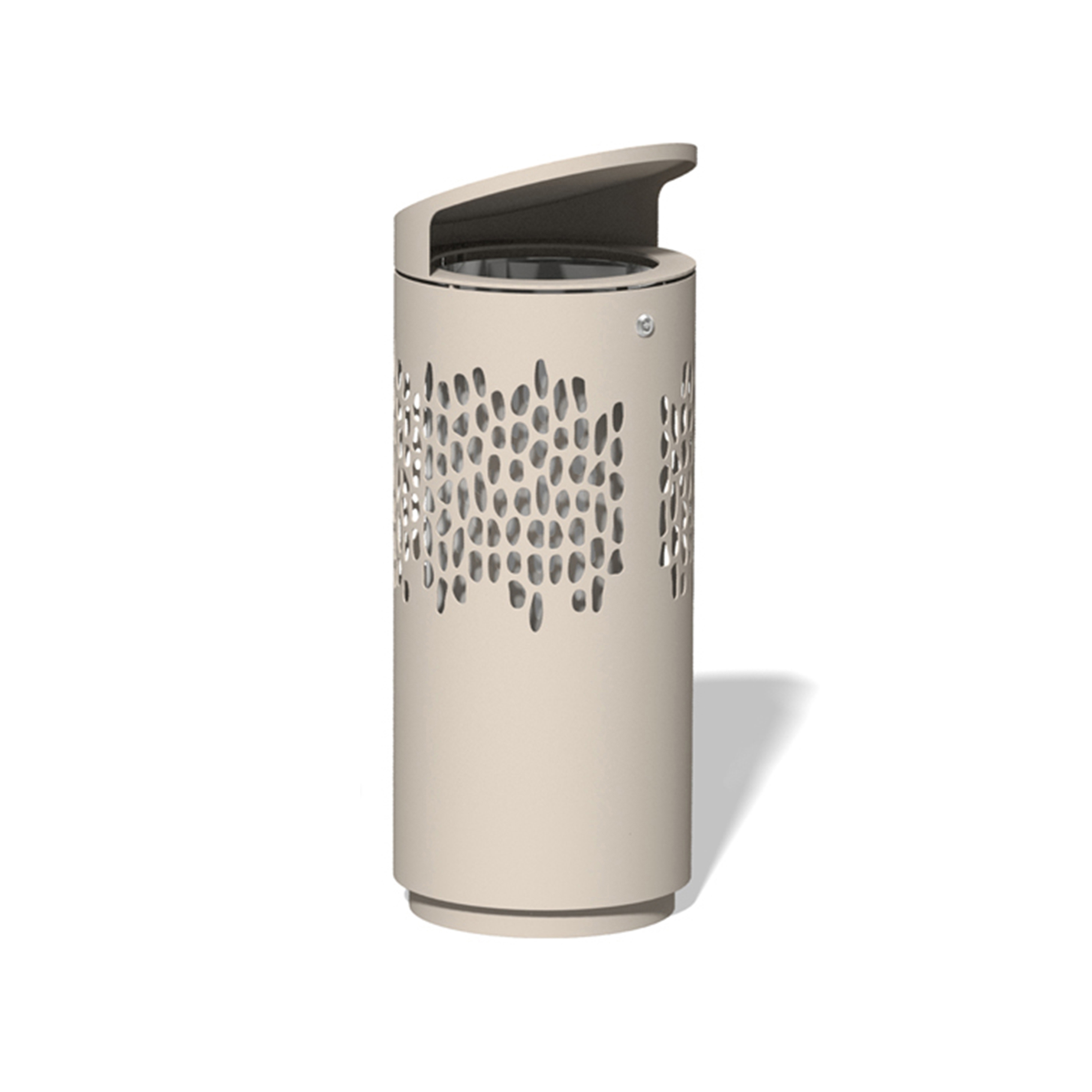 Display product Litter bin 1420 with roof top from manufacturer BENKERT-BAENKE