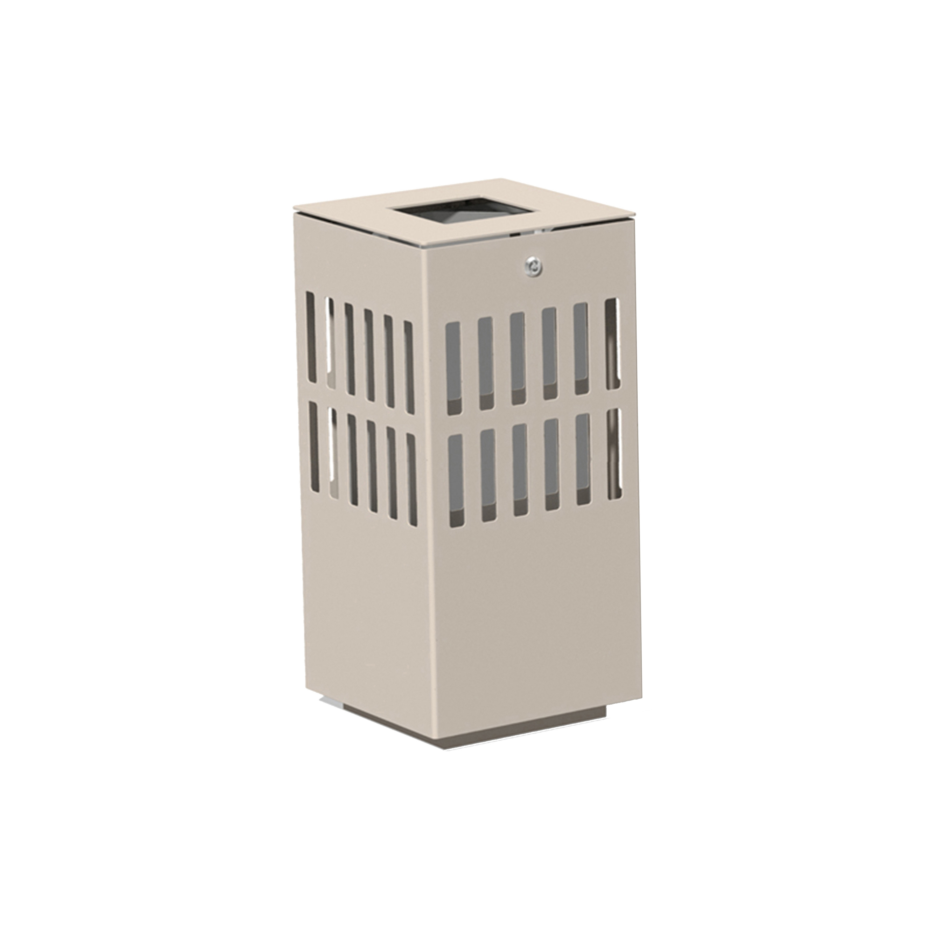 Display product Litter bin 1510 with and without ashtray from manufacturer BENKERT-BAENKE