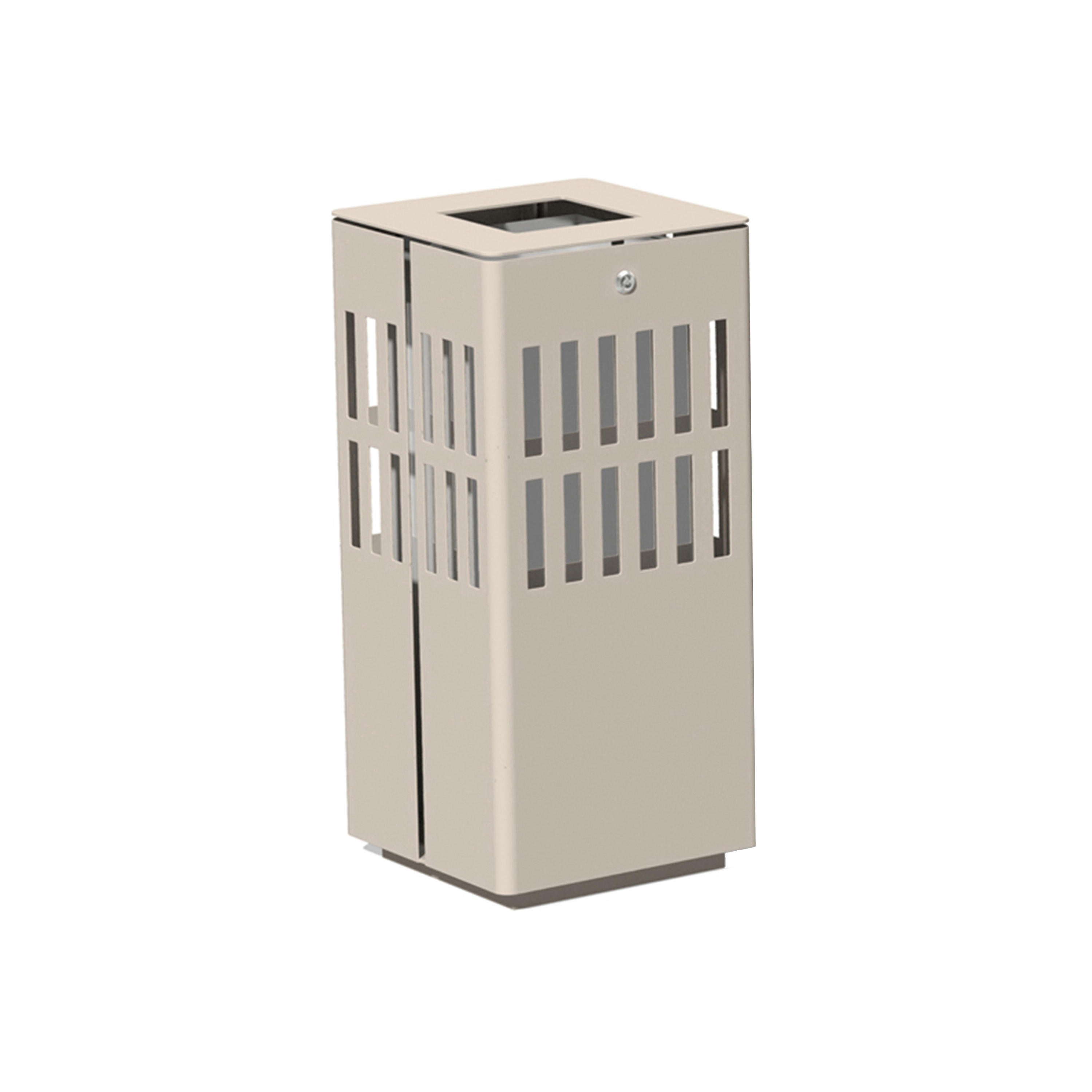 Display product Litter bin 1520 with and without ashtray from manufacturer BENKERT-BAENKE