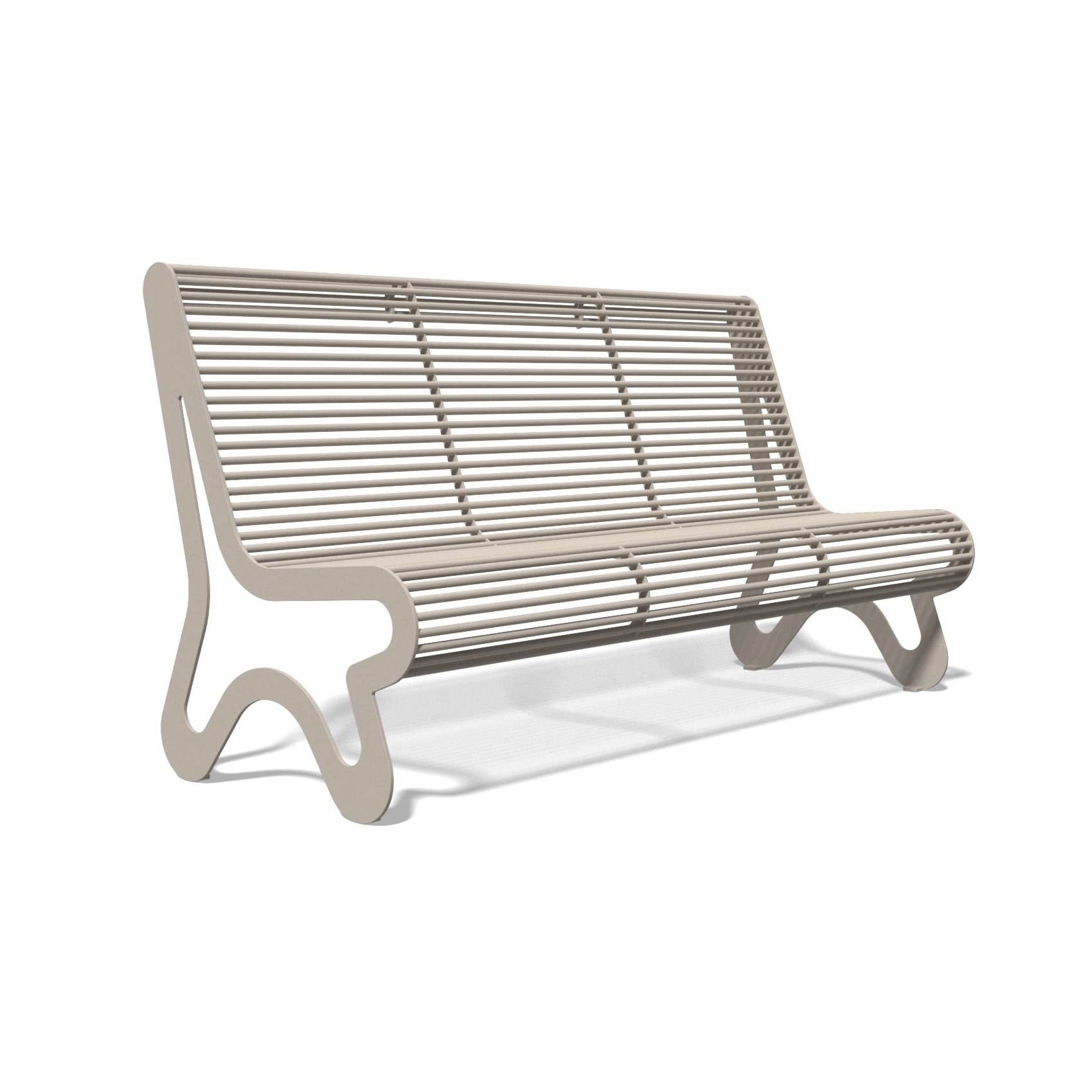 Display product Siardo 10 R Bench without armrests1800 from manufacturer BENKERT-BAENKE