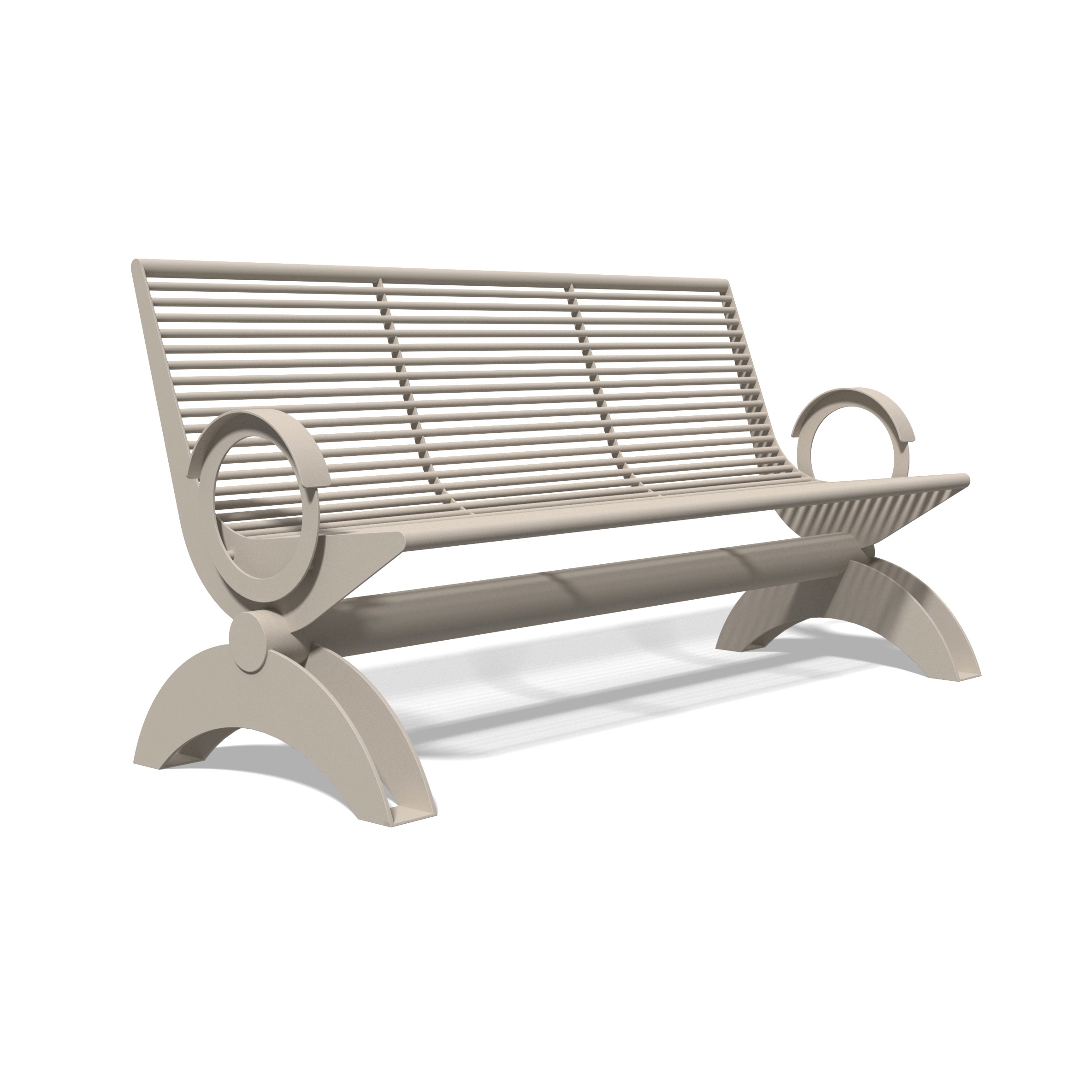 Display product Siardo 1300 R Bench with armrests 1800 from manufacturer BENKERT-BAENKE