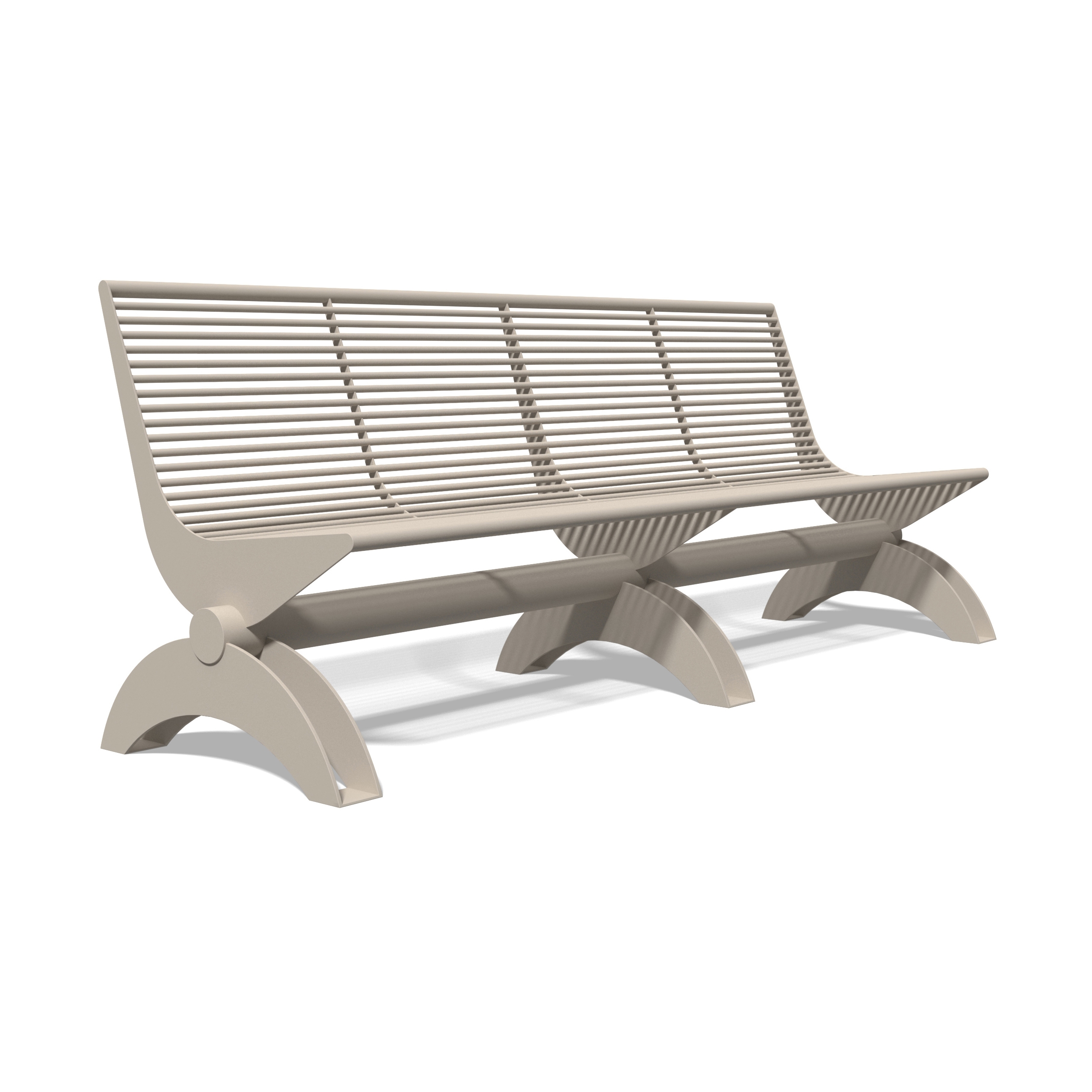 Display product Siardo 1300 R Bench without armrests 2350 from manufacturer BENKERT-BAENKE