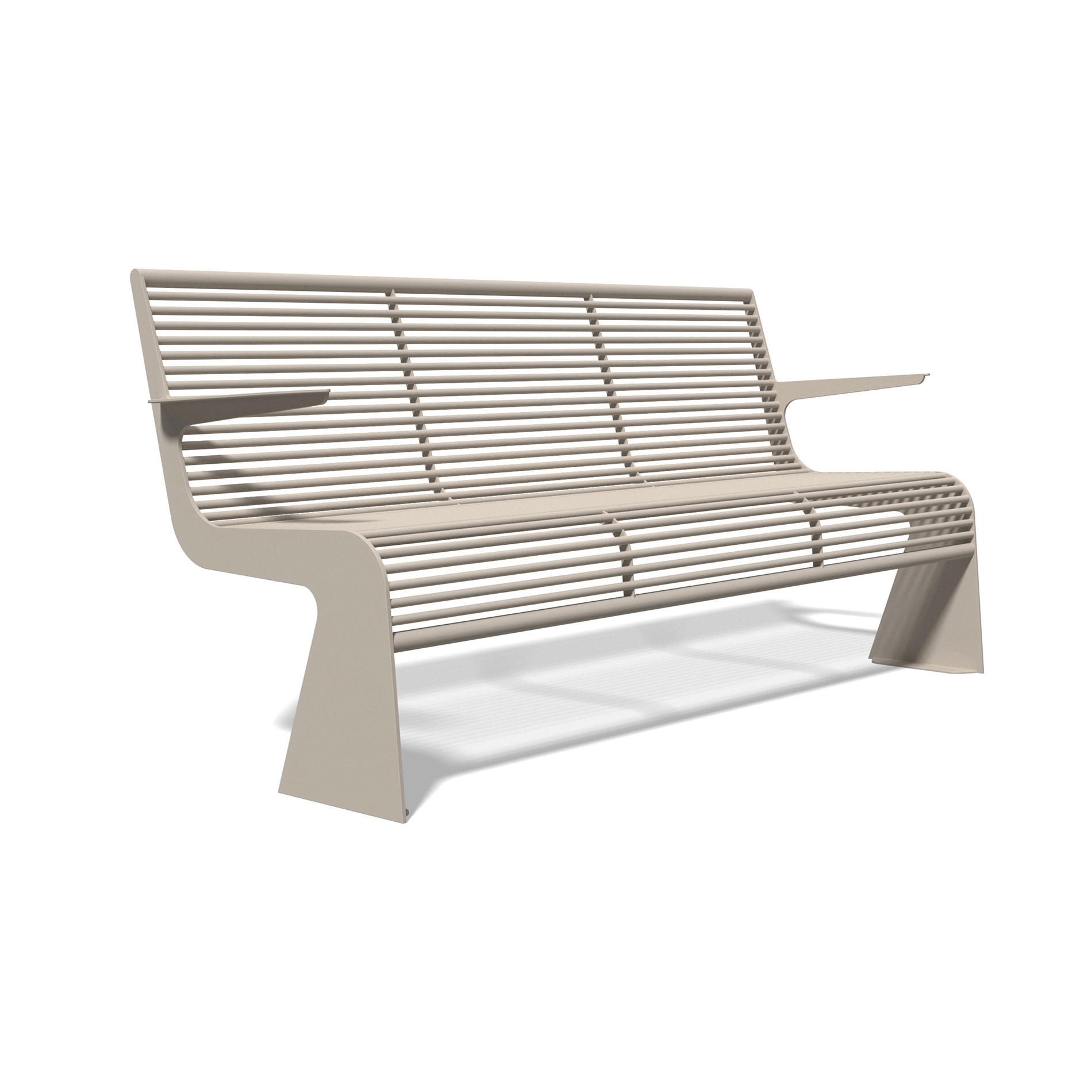Display product Siardo 20 R Bench with armrests 1800 from manufacturer BENKERT-BAENKE