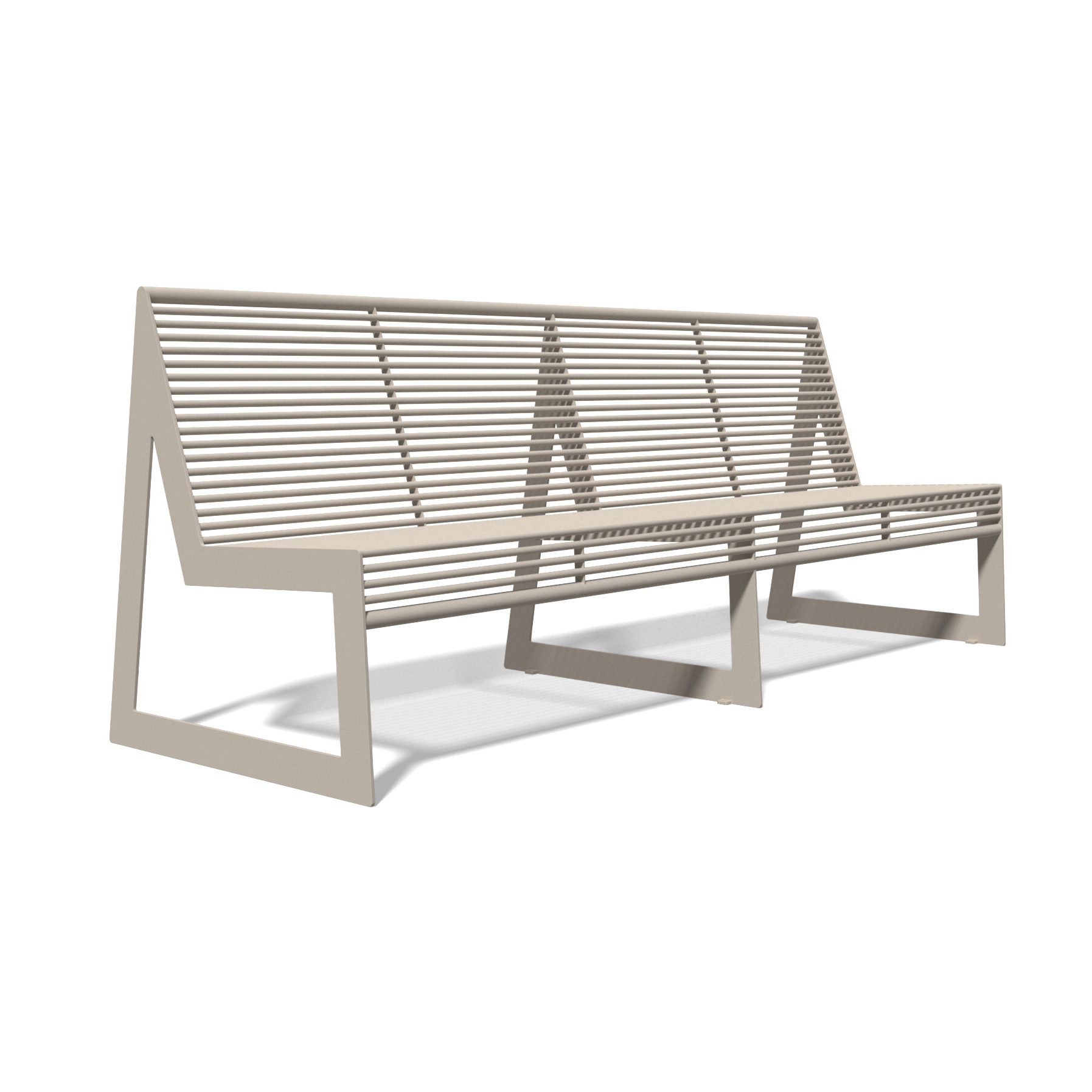 Display product Siardo 30 R Bench without armrests 2400 from manufacturer BENKERT-BAENKE