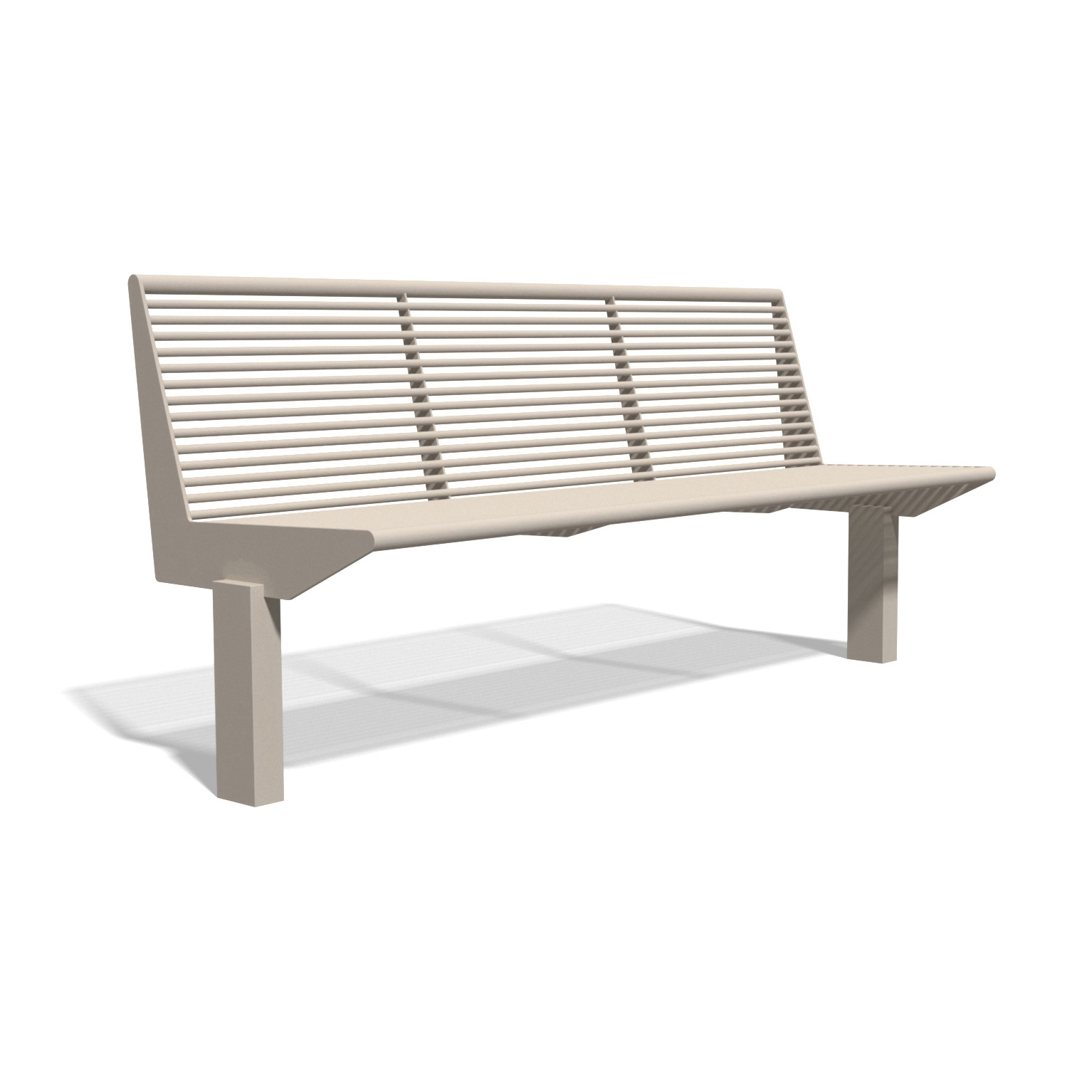 Display product Siardo 50 R Bench without armrests 1850 from manufacturer BENKERT-BAENKE