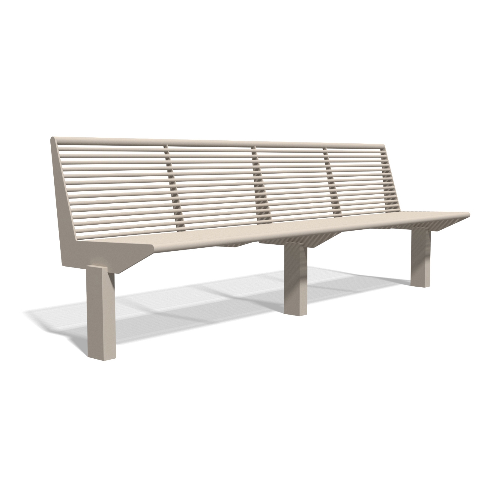 Mostra il prodotto Siardo 50 R Bench without armrests 2450 del produttore BENKERT-BAENKE
