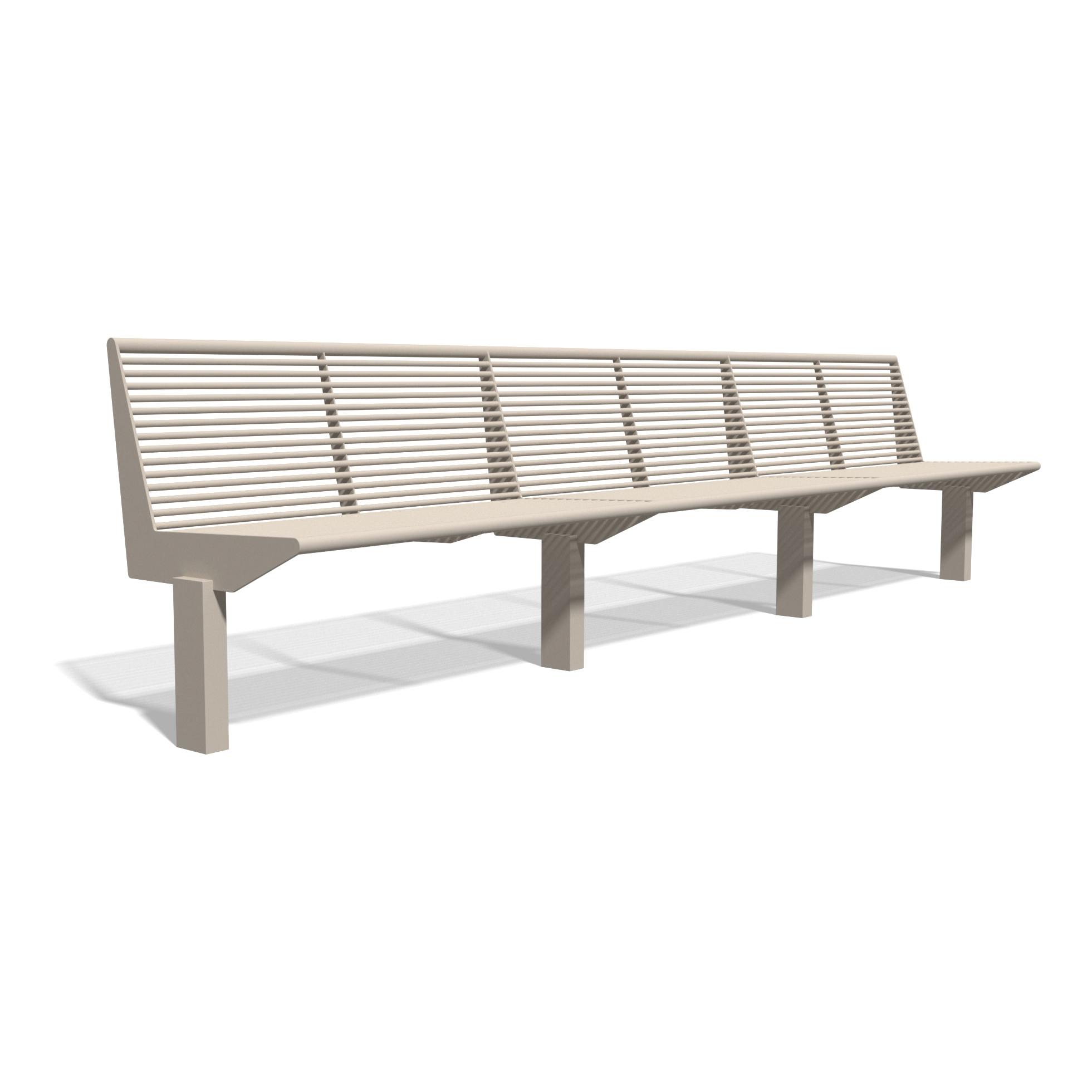 Afficher le produit Siardo 50 R Bench without armrests 3650 du fabricant BENKERT-BAENKE