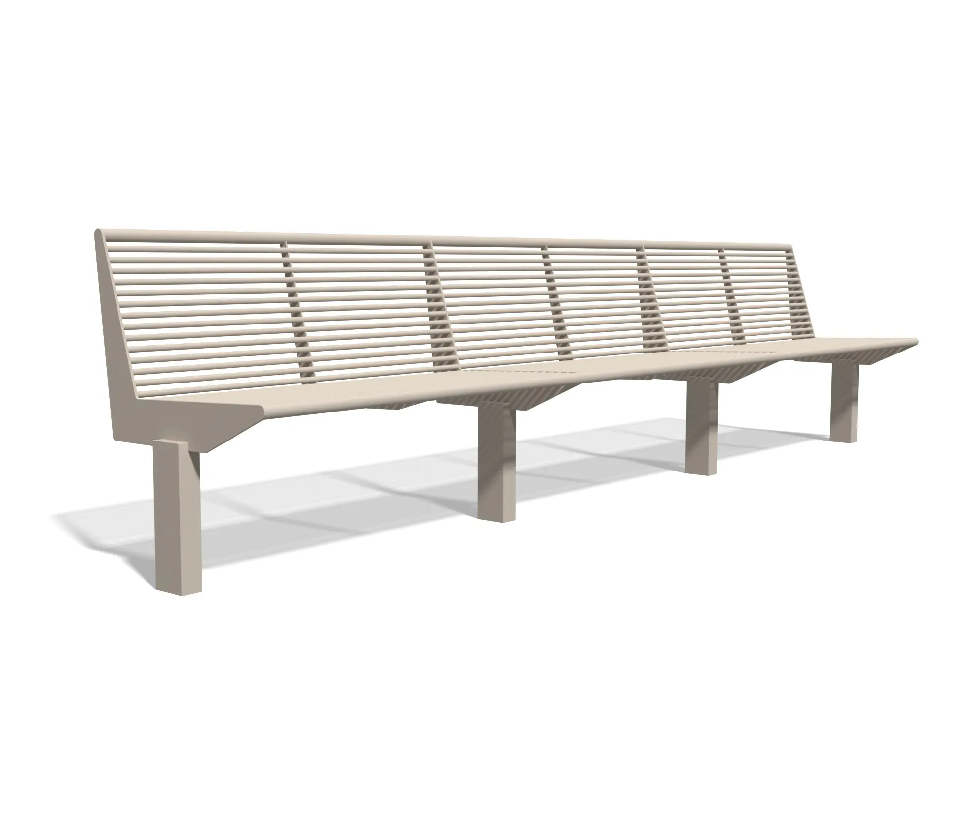 BENKERT-BAENKE - Siardo 50 R Bench without armrests 3650