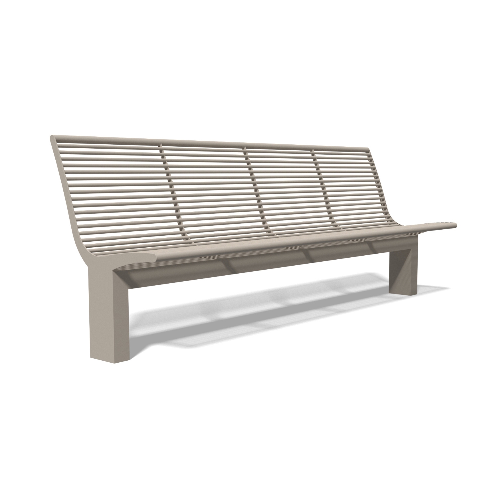 Display product Siardo 70 R Bench without armrests 2400 from manufacturer BENKERT-BAENKE