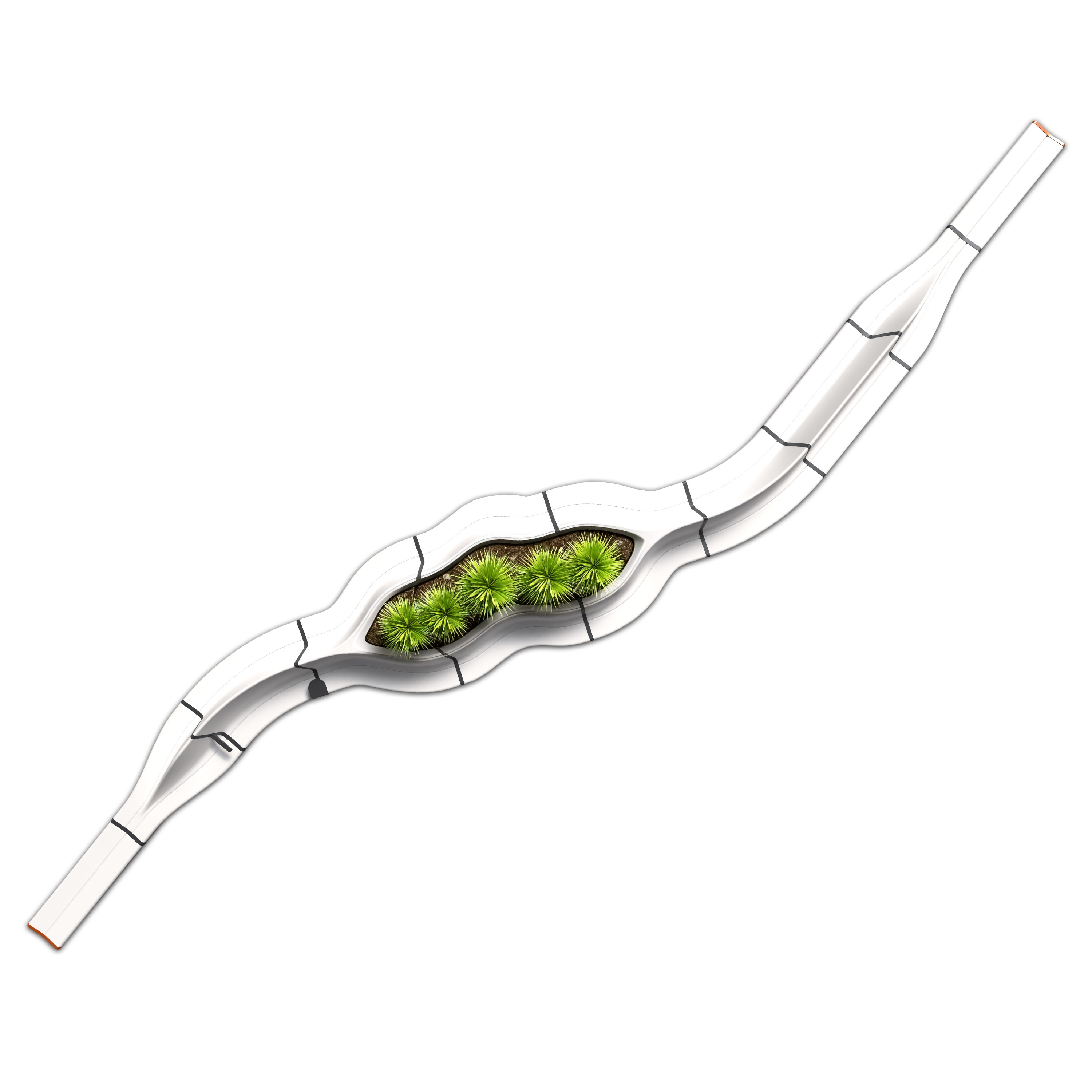 Display product ontigo 10 modular bench 01 from manufacturer BENKERT-BAENKE