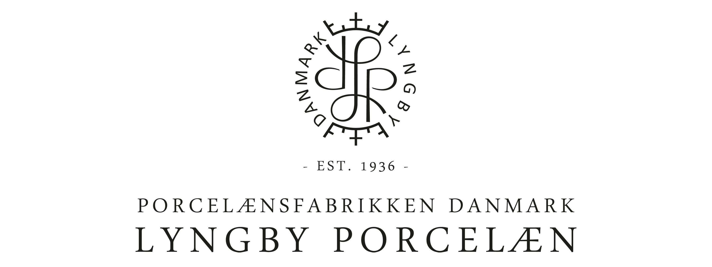 Logo for manufacturer Lyngby Porcelæn