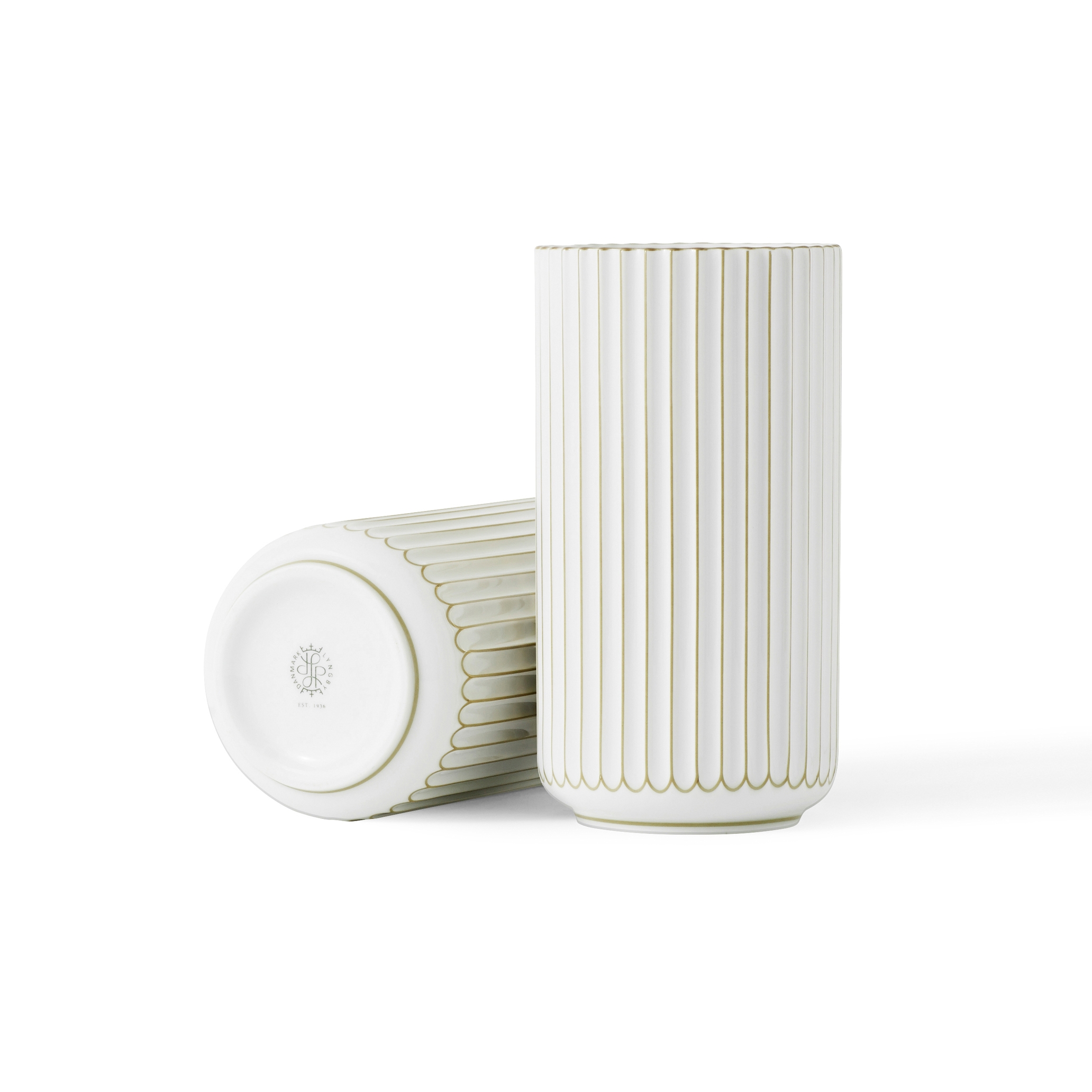 Vertoon produk Lyngby Vase porcelain van vervaardiger Lyngby Porcelæn