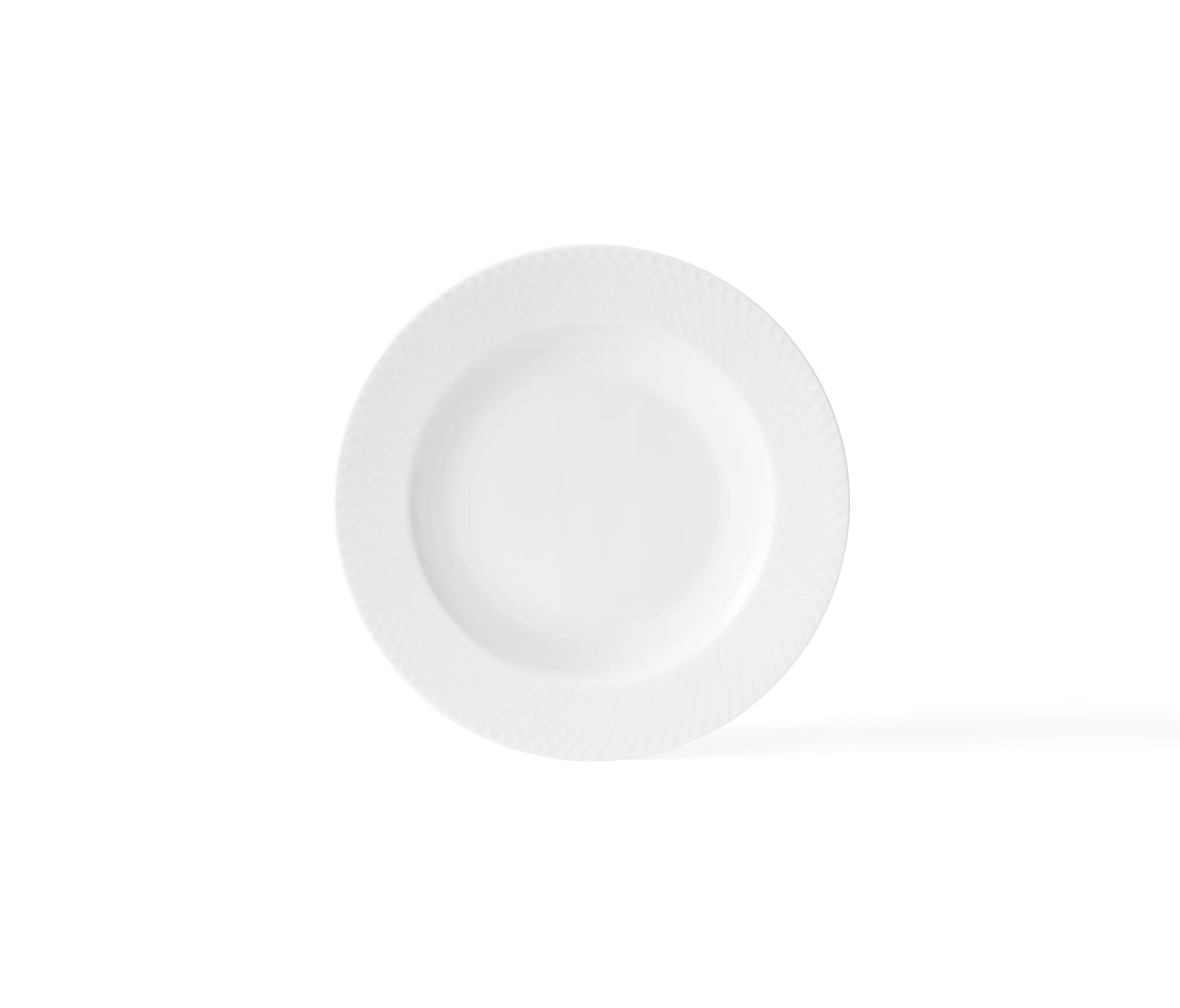 Lyngby Porcelæn - Rhombe Soup plate
